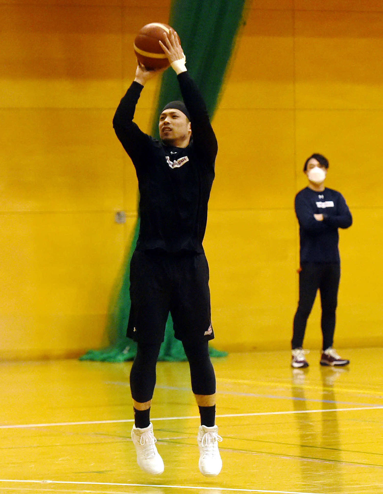 プレーオフに向けて調整した長谷川