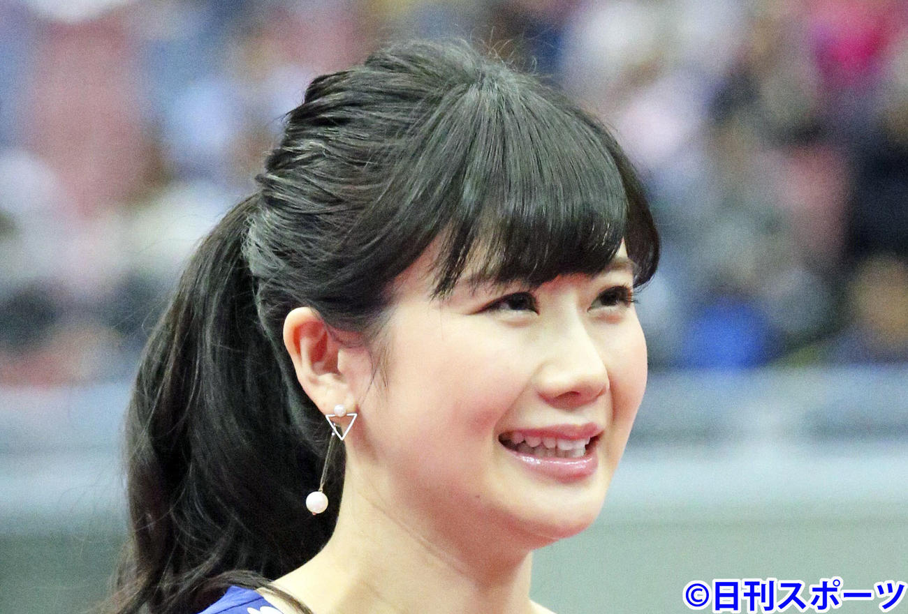 福原愛さん（2019年1月19日撮影）