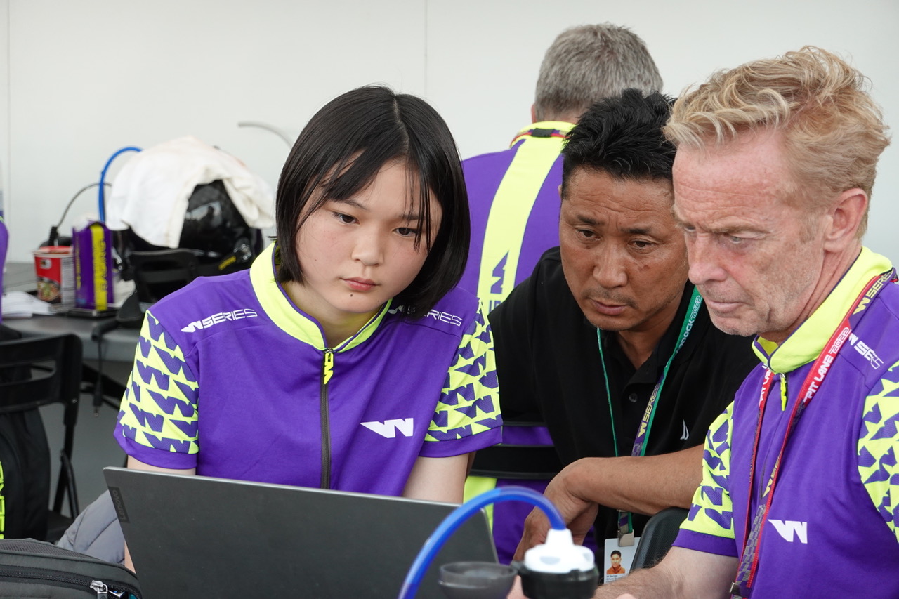 レースに参戦したJuju