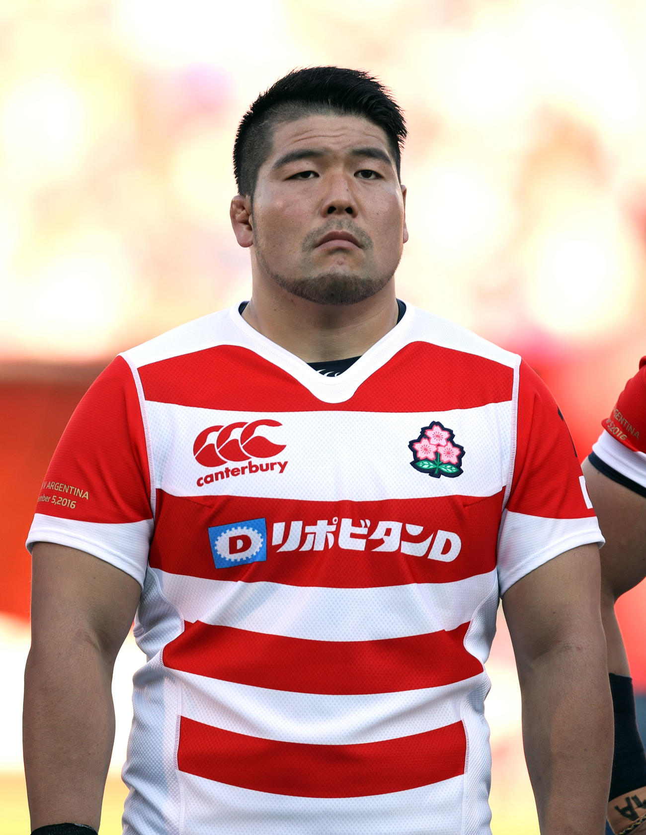 日本代表畠山健介（2016年11月5日撮影）