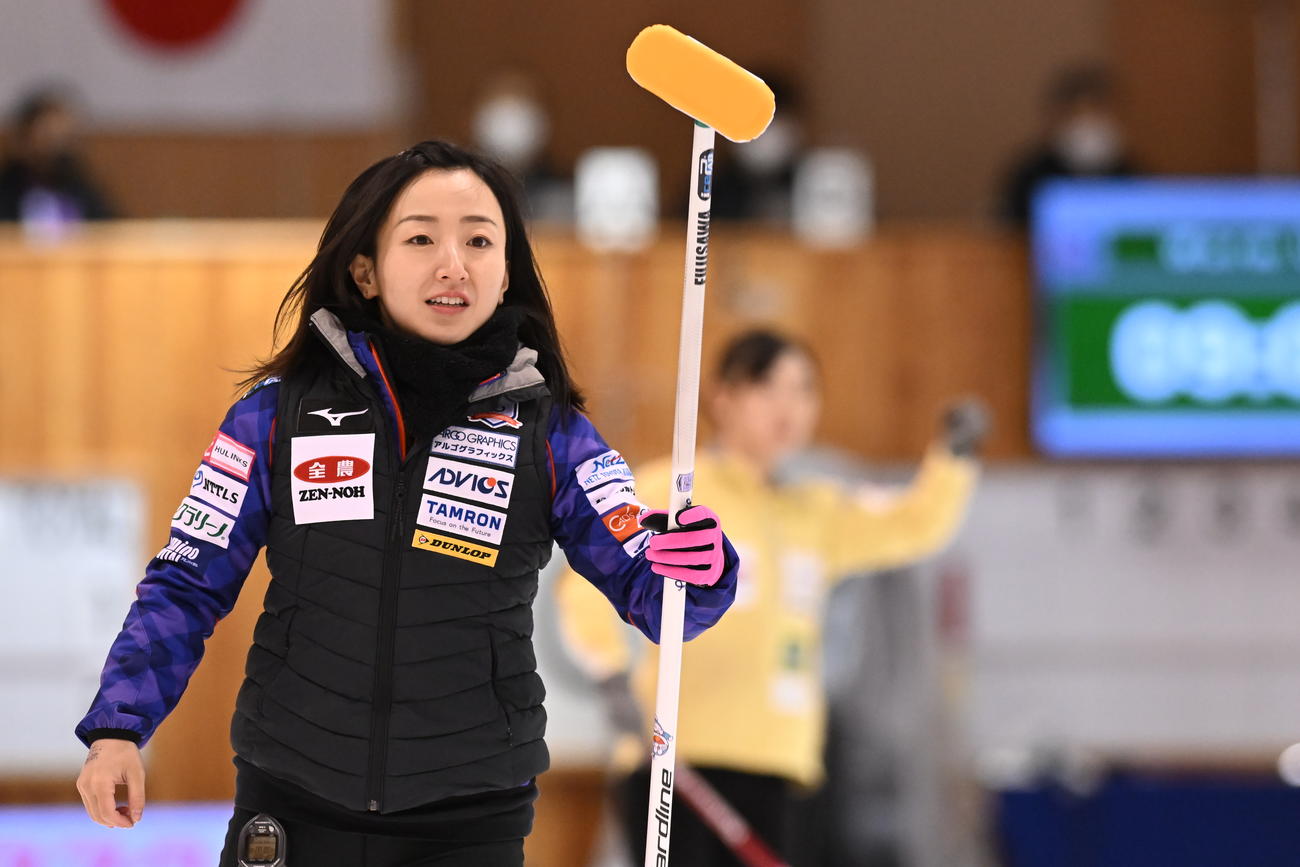 ロコ・ソラーレの藤沢五月（C）JCA