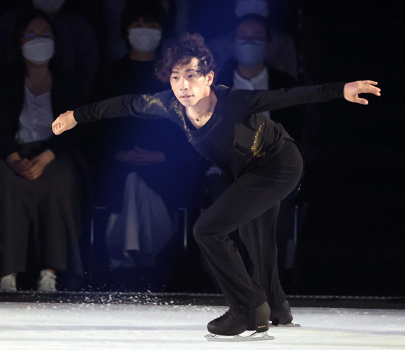 華麗に演技する織田信成（撮影・狩俣裕三）