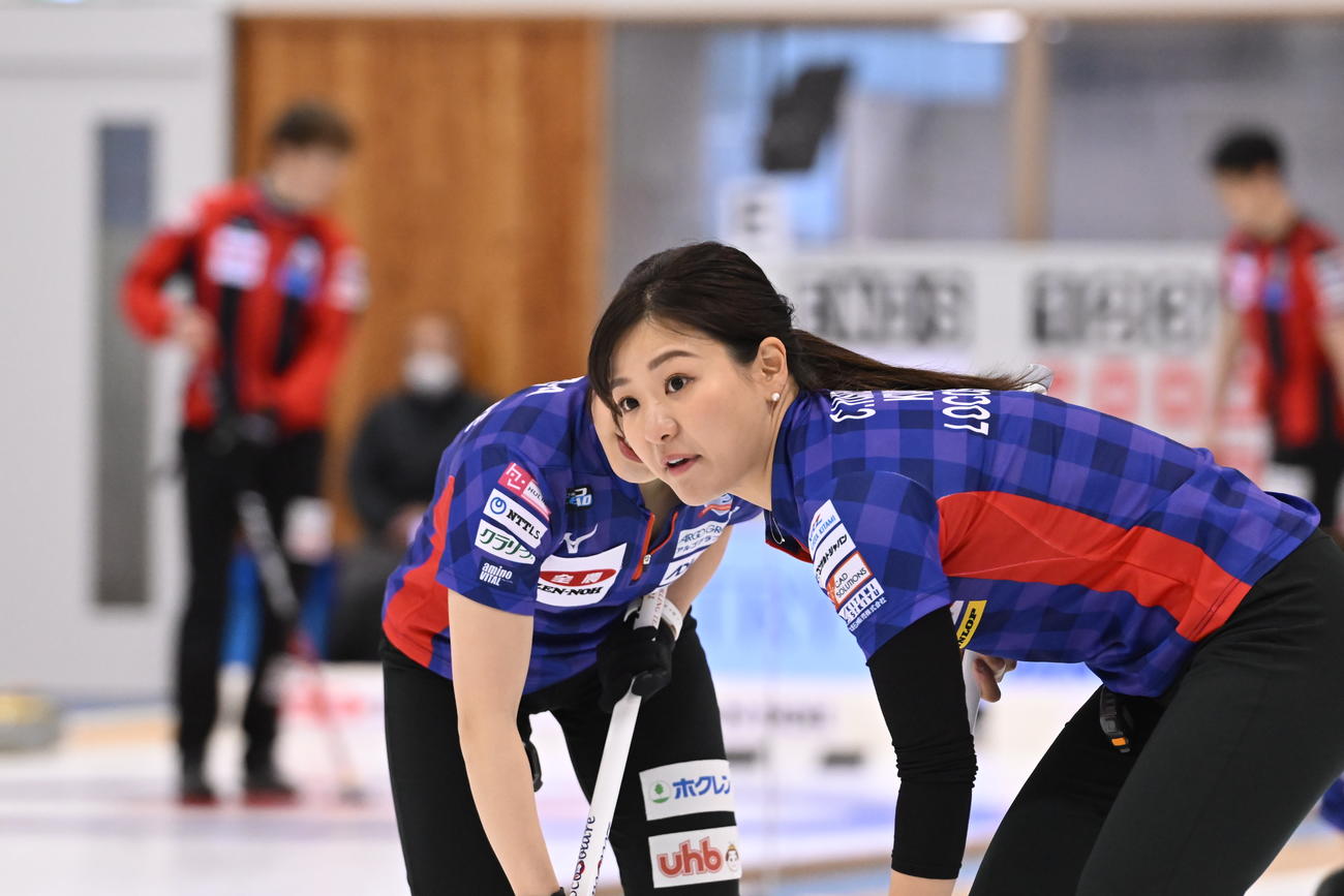 ロコ・ソラーレ吉田知那美（C）JCA IDE