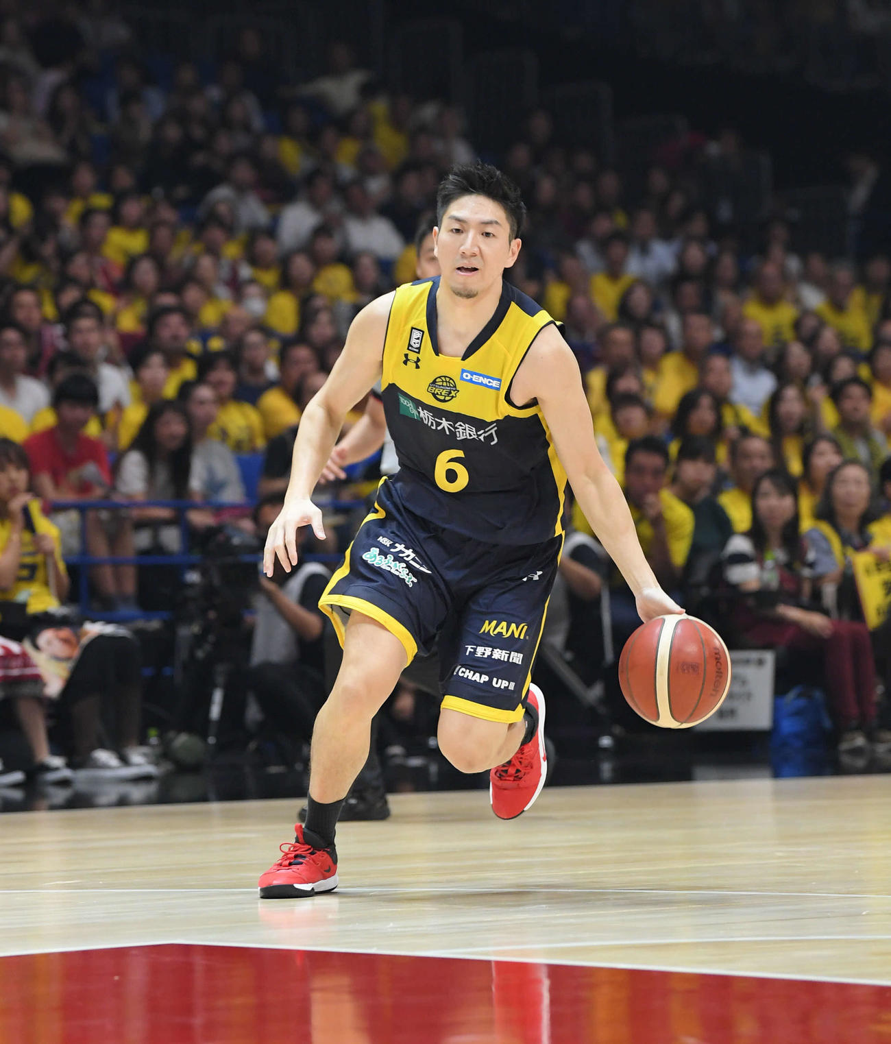 B1宇都宮の比江島慎（2019年10月3日撮影）