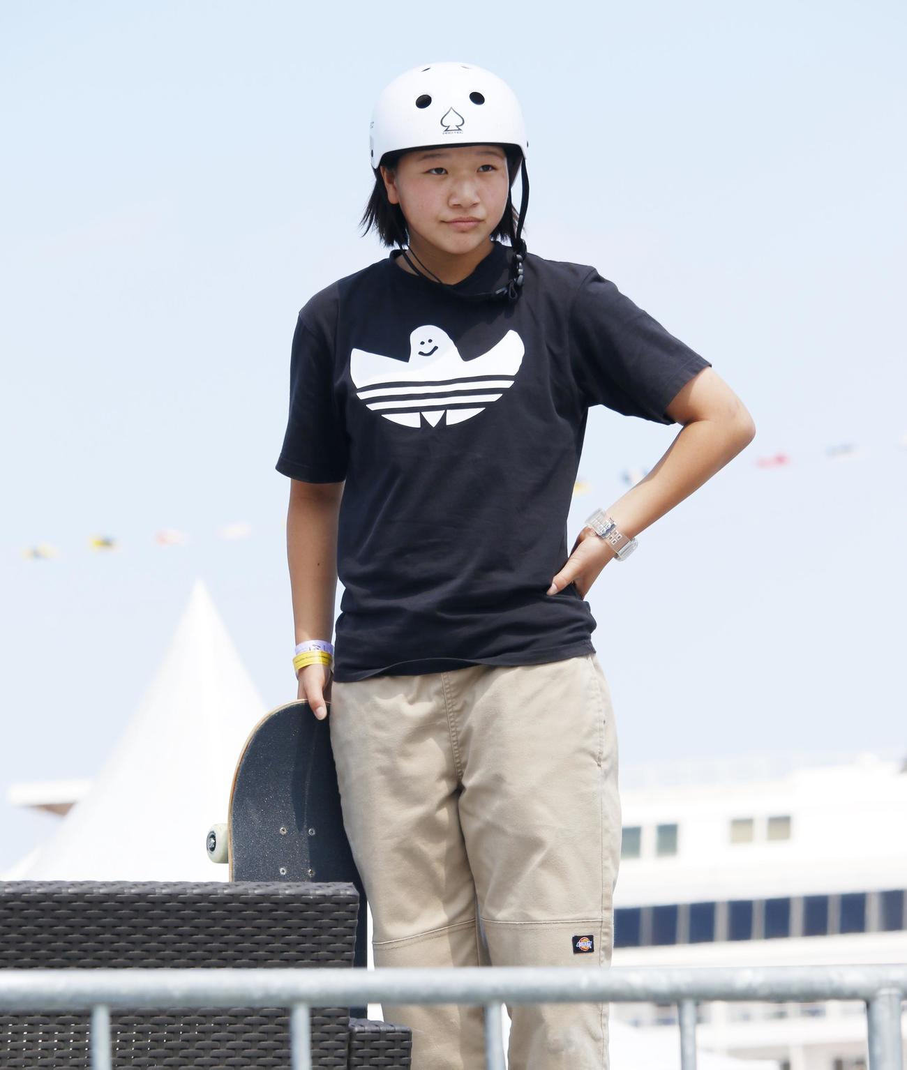 「横浜アーバンスポーツフェスティバル」に出場した西矢椛