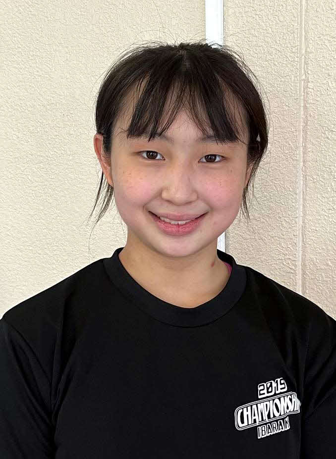 女子個人フルーレを連覇した井下（撮影・永野高輔）