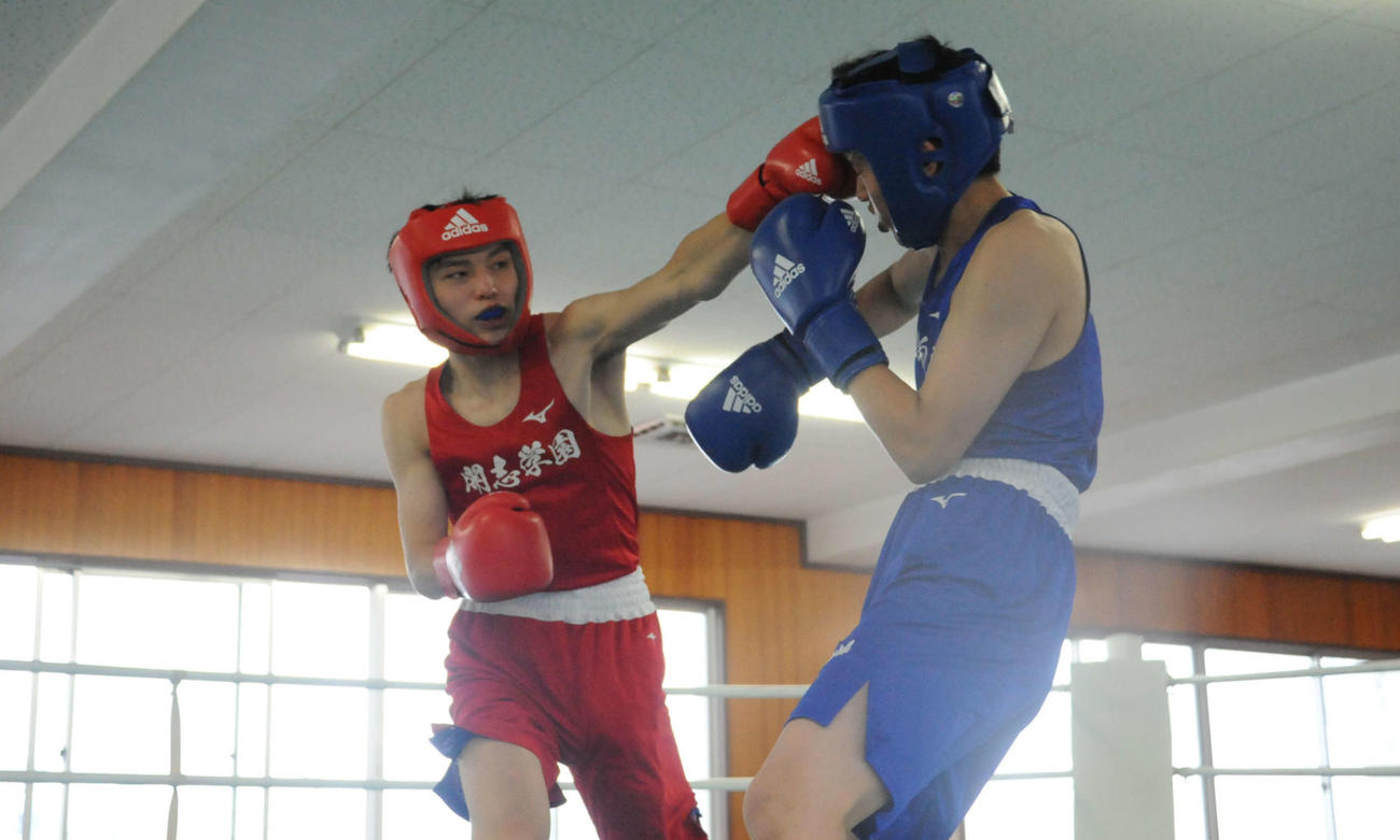 開志学園・川村は決勝で左をヒットさせる