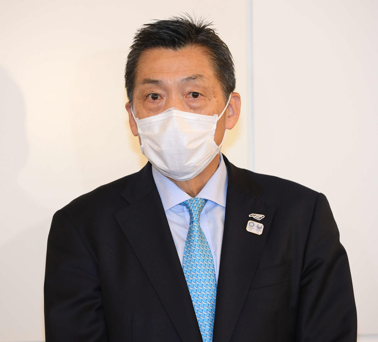 バドミントン協会の銭谷欽治専務理事（2020年3月17日撮影）