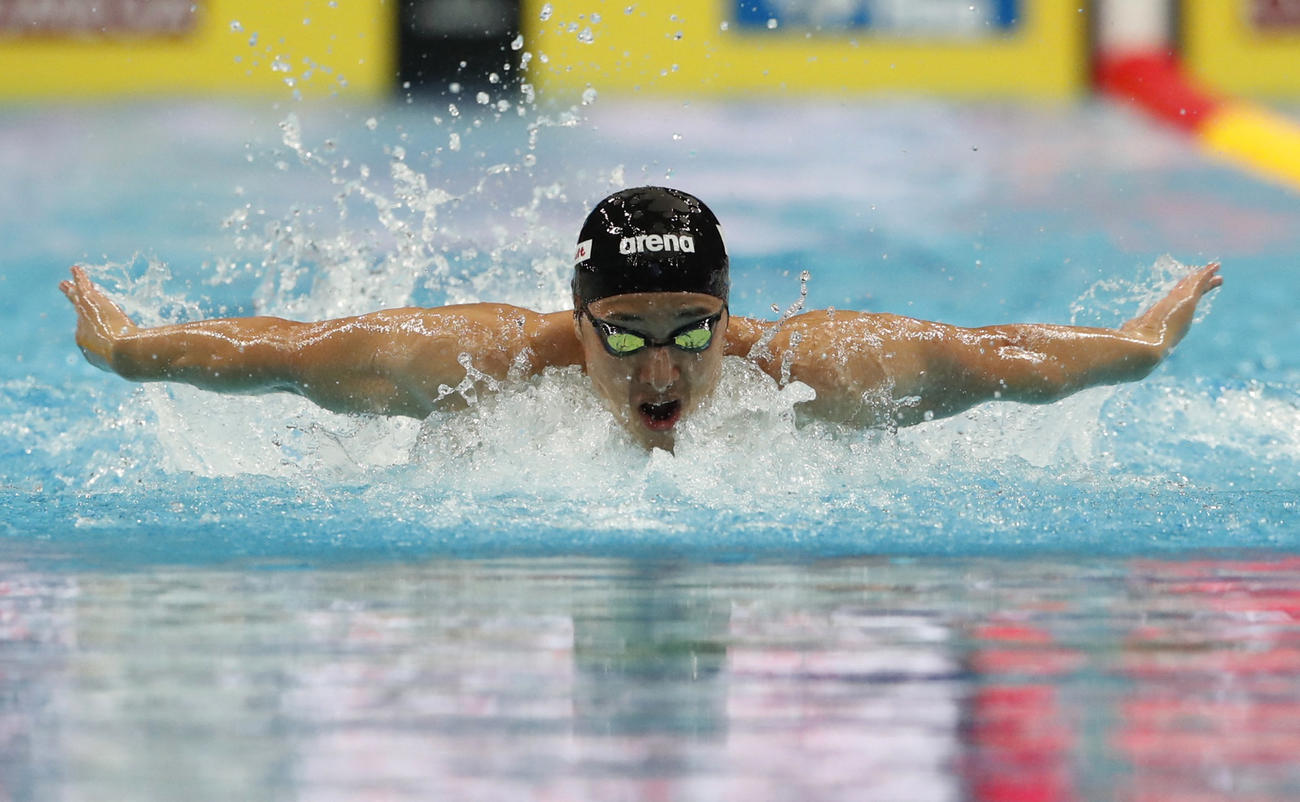 全体6位で決勝進出した瀬戸大也（ロイター）