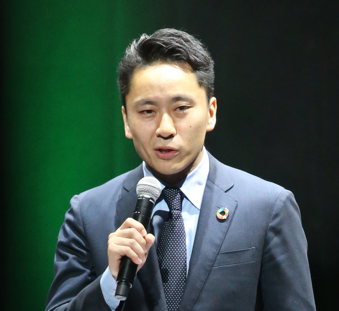 太田雄貴氏（2019年11月3日撮影）