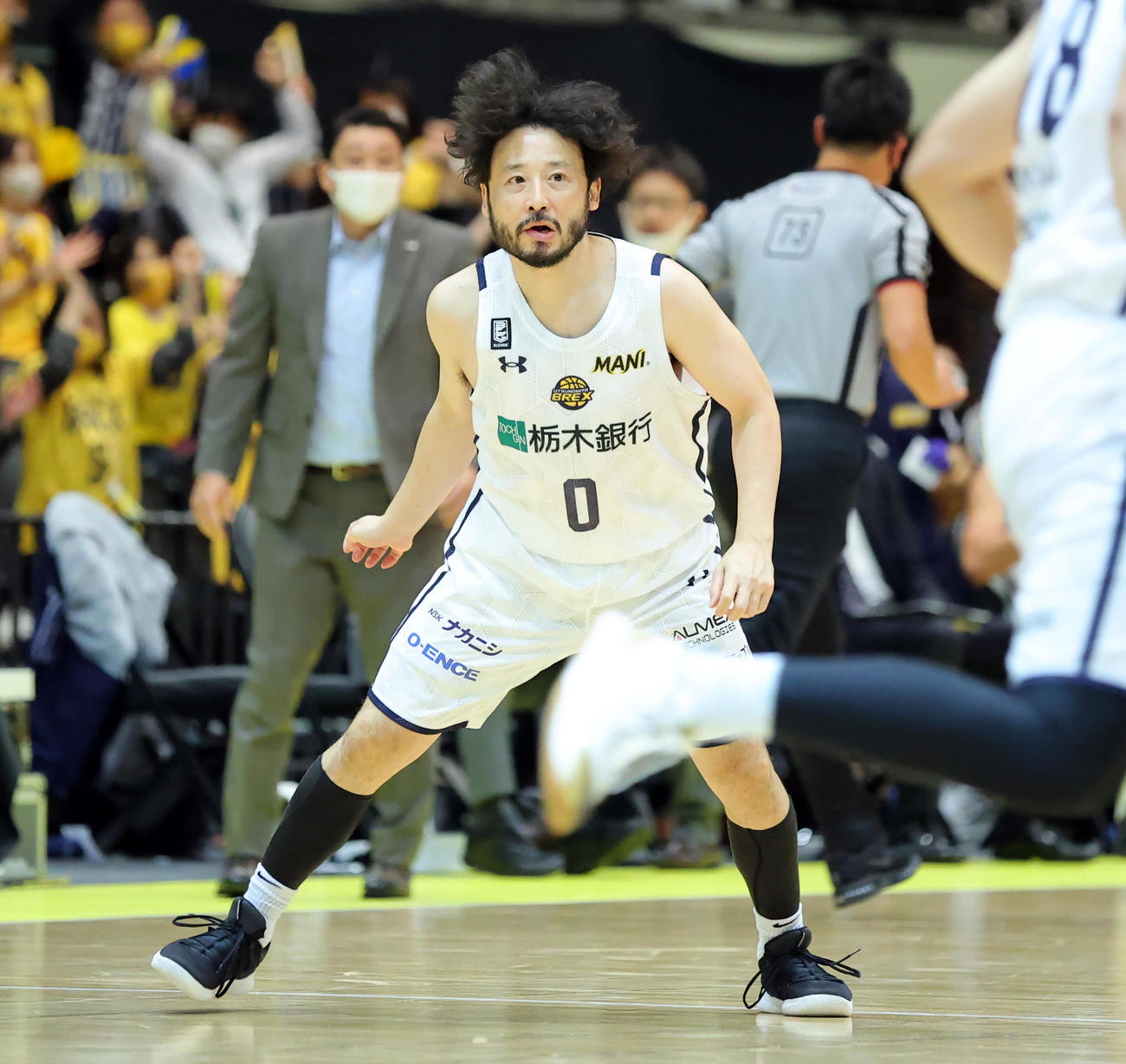 B1宇都宮田臥勇太（2021年10月撮影）