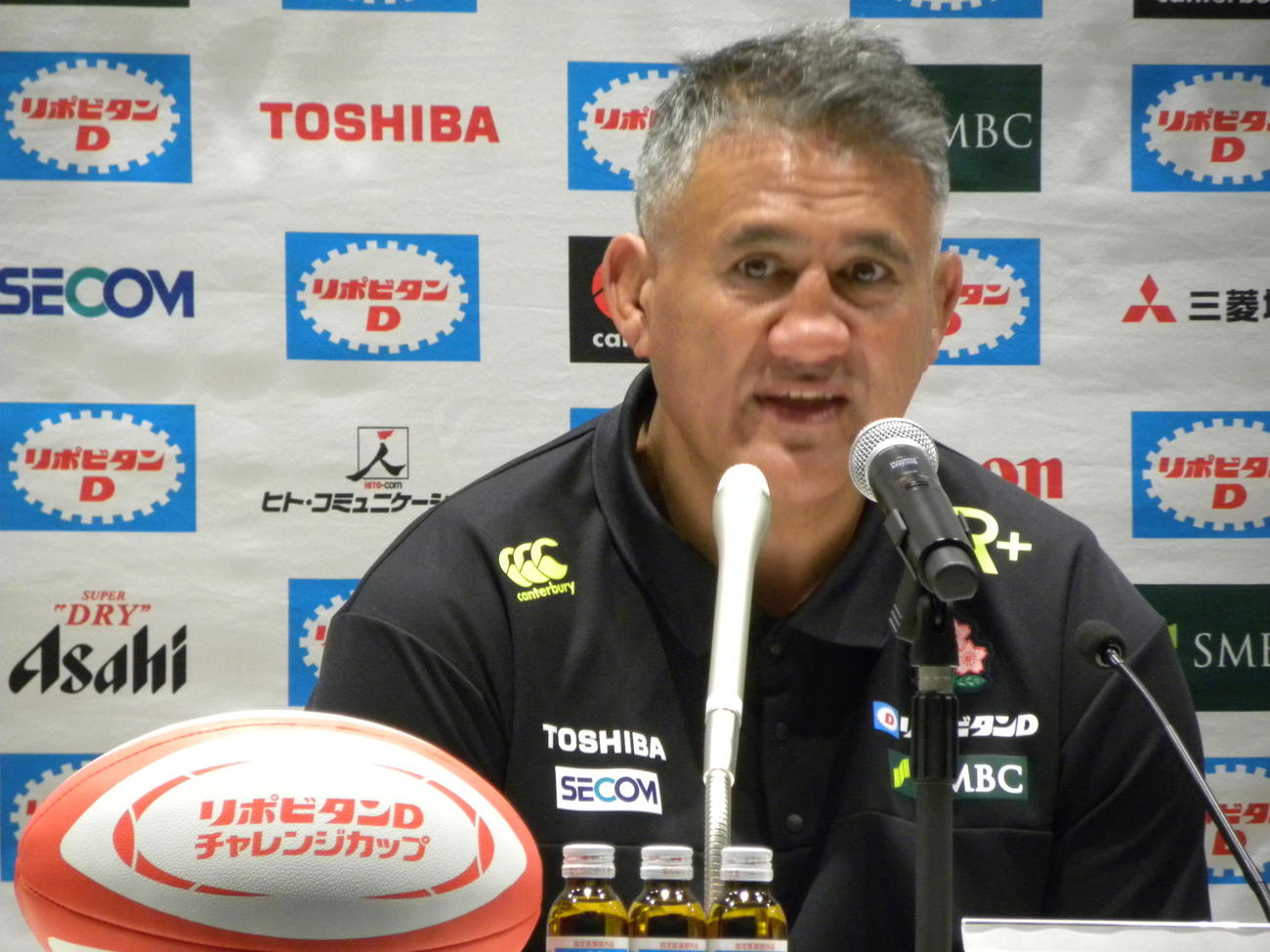 ラグビー日本代表ジェイミー・ジョセフ・ヘッドコーチ（2022年5月31日撮影）