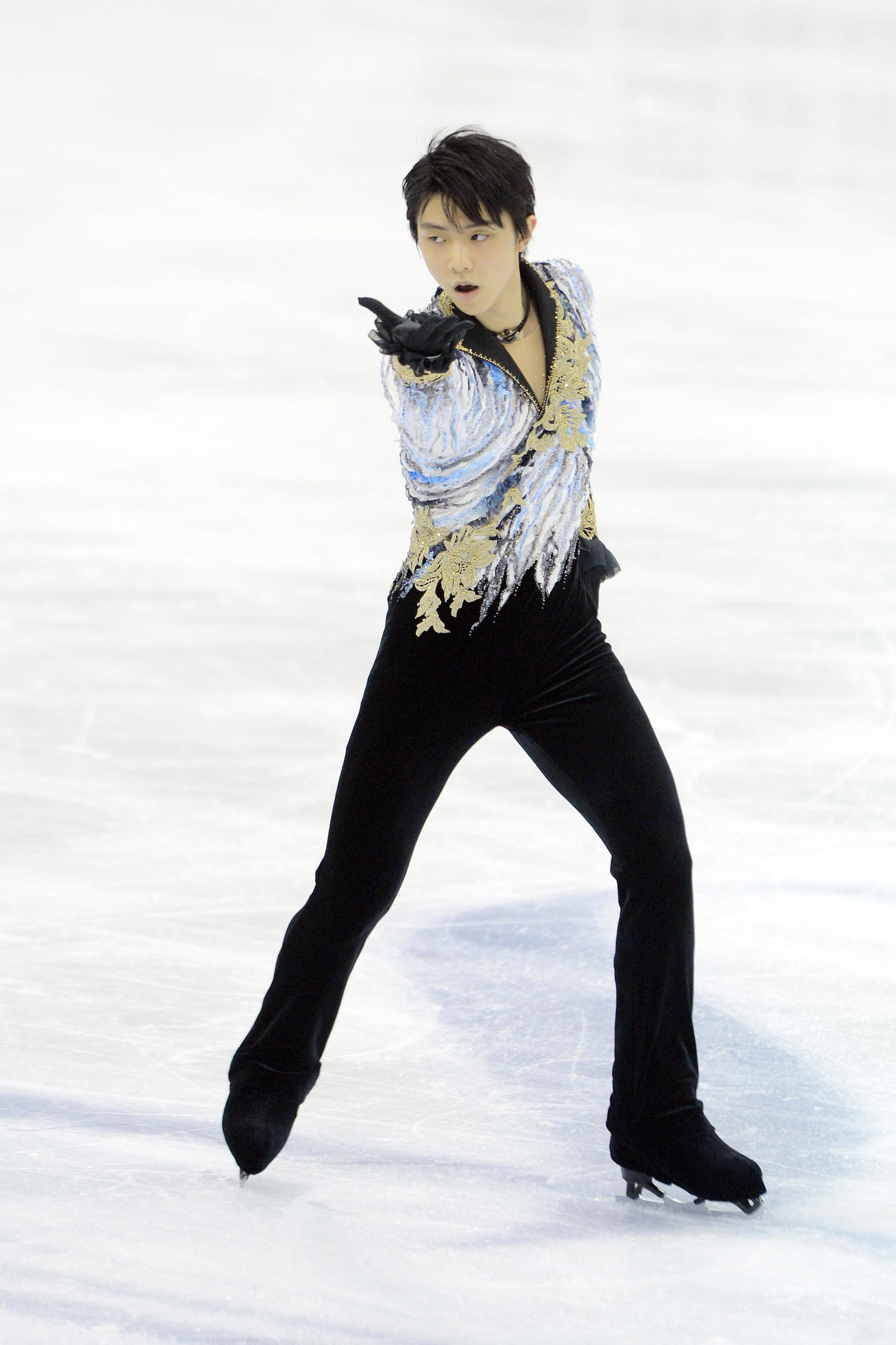 2015年3月28日フィギュアスケート世界選手権　男子フリーで2位に入賞した羽生結弦