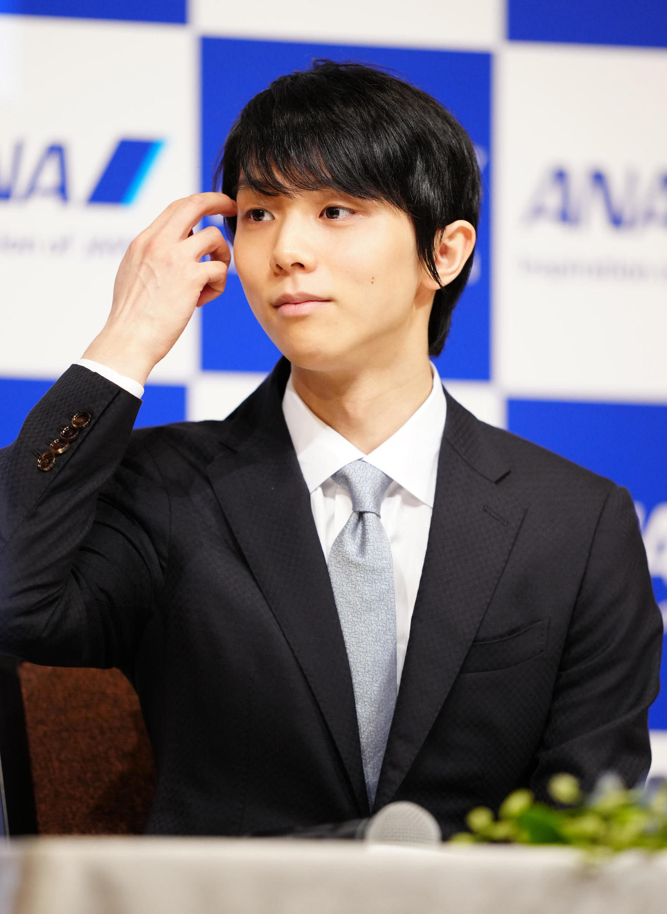 プロ転向の決意を表明した羽生結弦（2022年7月19日撮影）