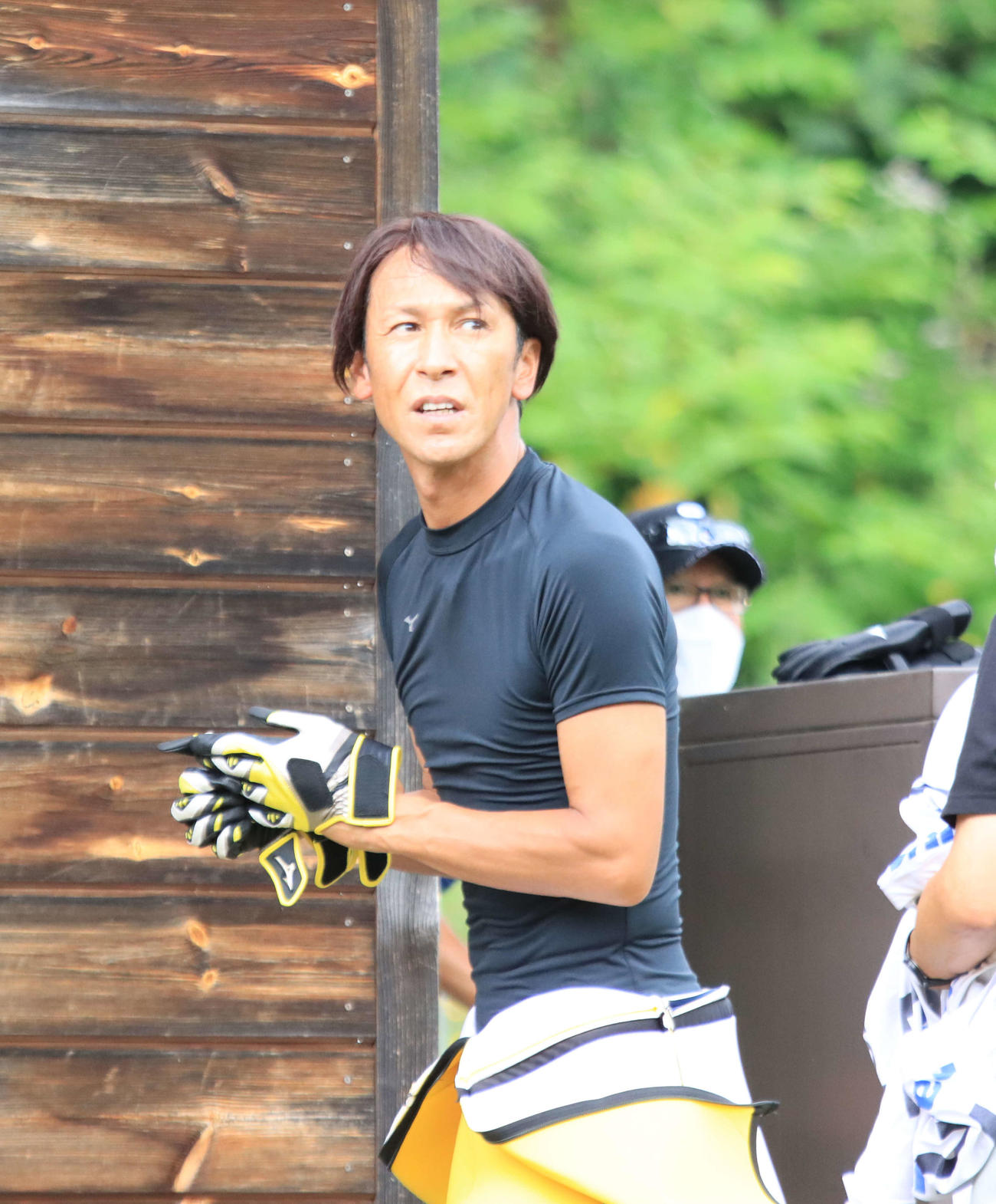 50歳での初戦に臨んだ葛西（撮影・保坂果那）