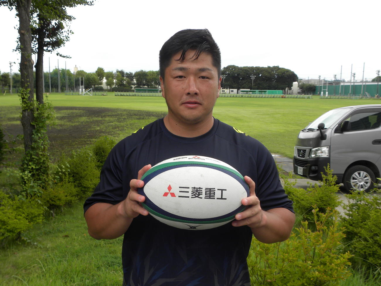 リーグワン1部での戦いに向けて意気込んだ相模原プロップ細田隼都（撮影・松本航）