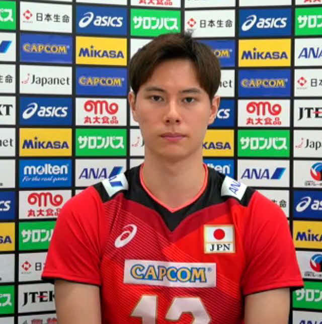 世界選手権に向けてオンライン会見に応じる高橋藍