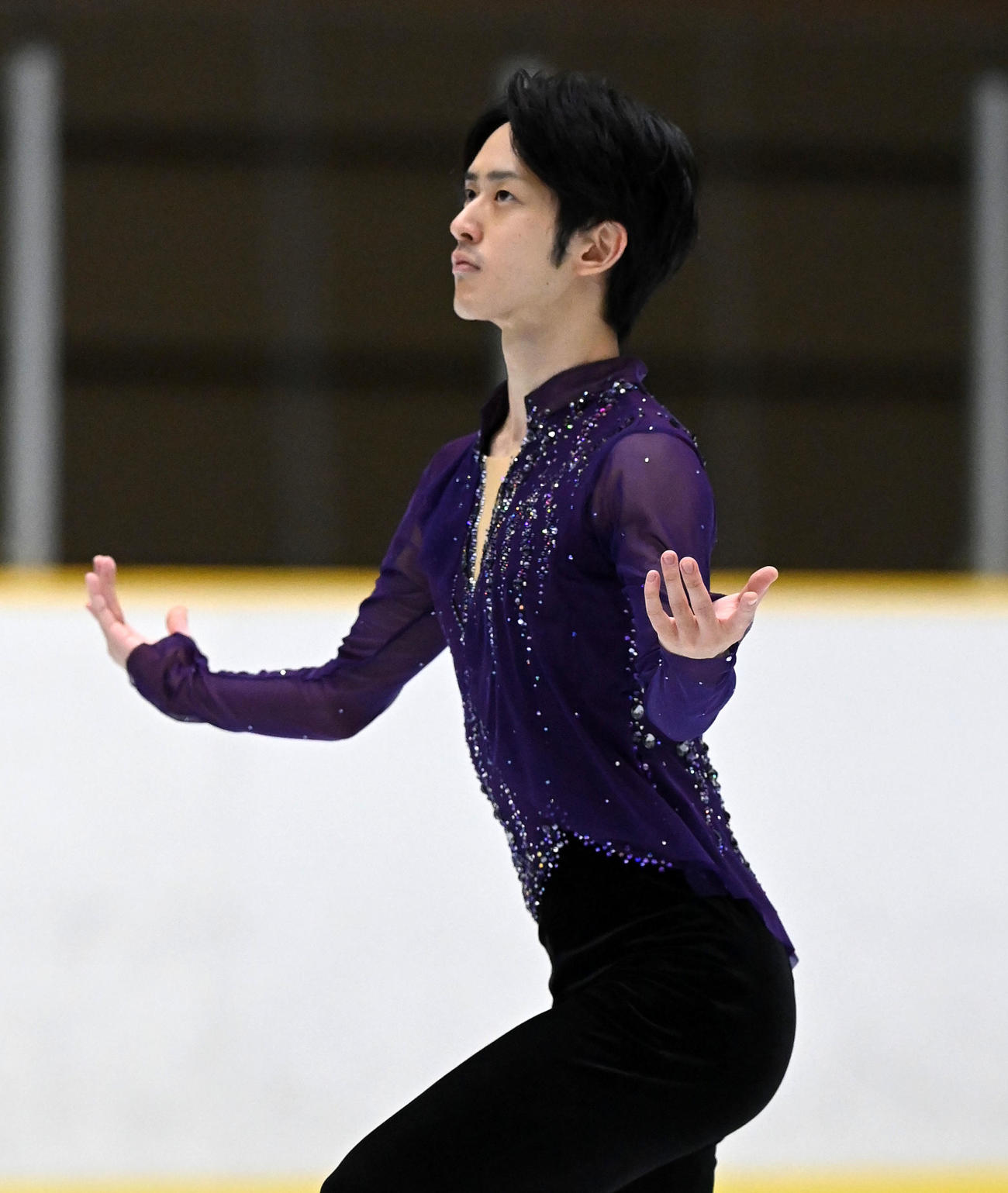 げんさんサマーカップ選手権男子、演技を行う山本草太（撮影・前岡正明）