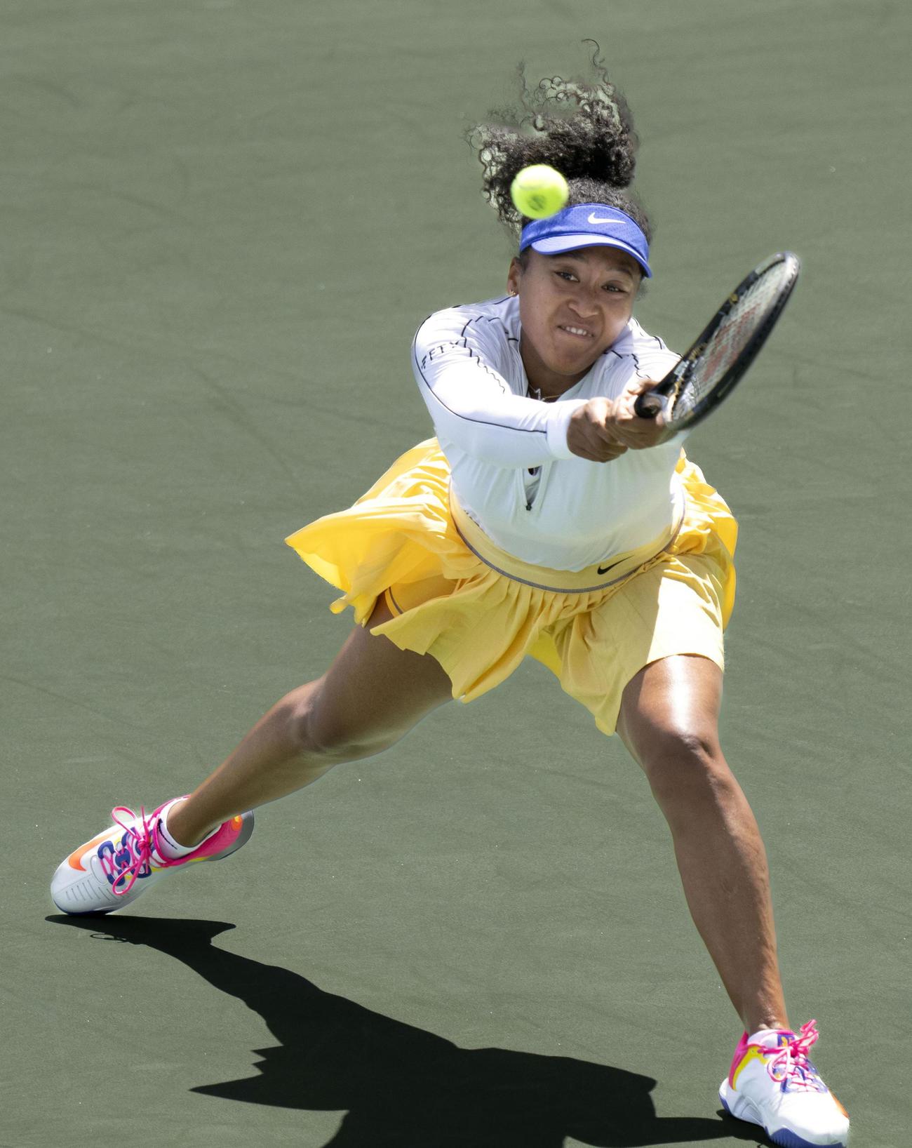 女子シングルス1回戦で敗退した大坂なおみ＝シンシナティ（共同）