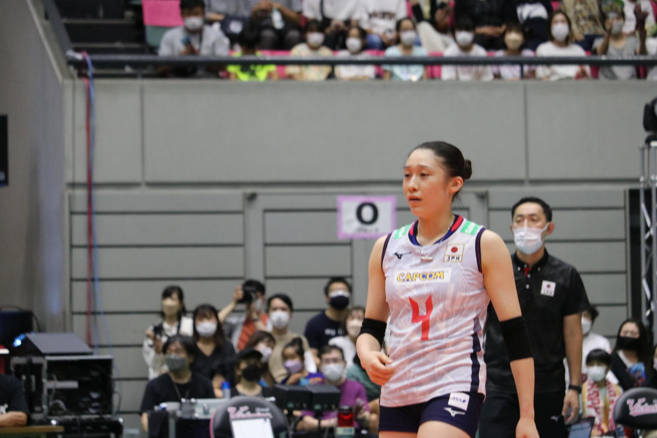 紅白戦に出場した石川真佑