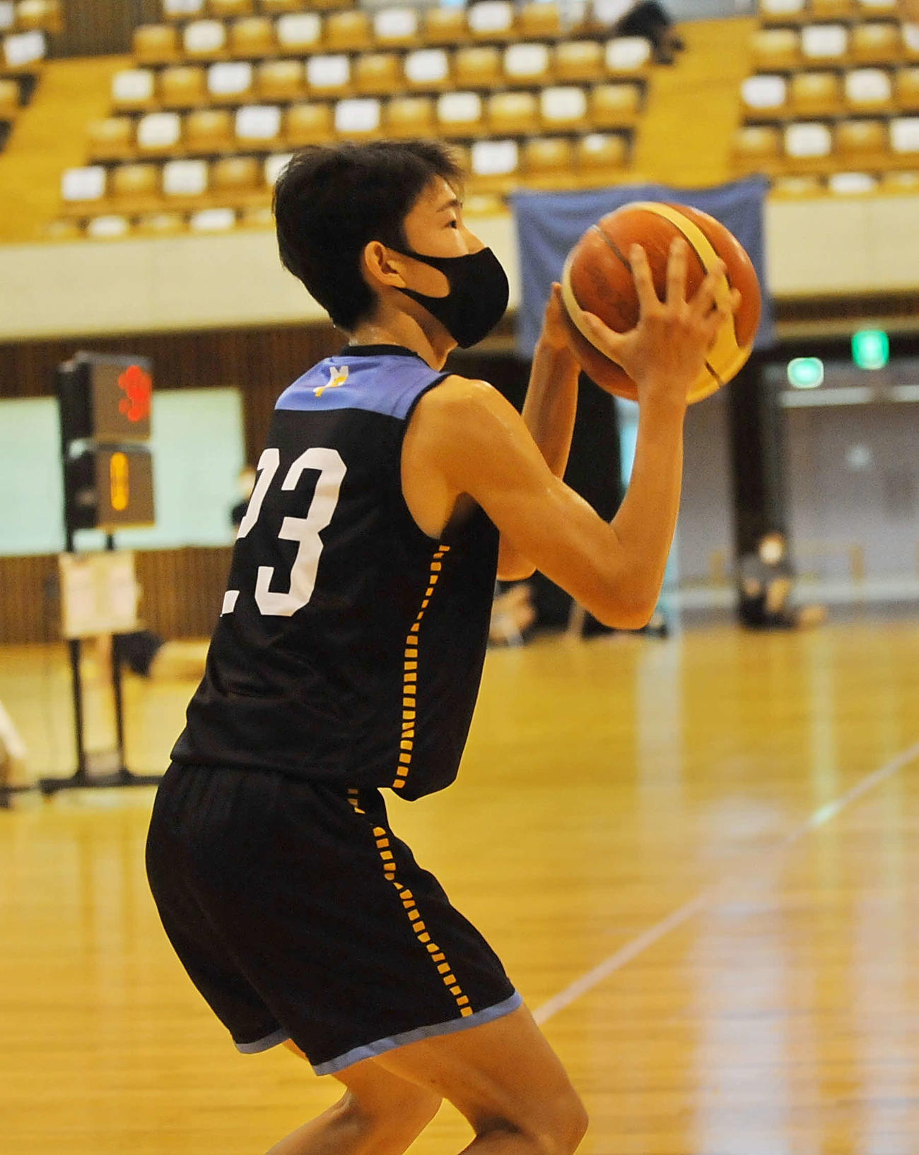 持ち味の得点力を見せた藤枝明誠の霜越