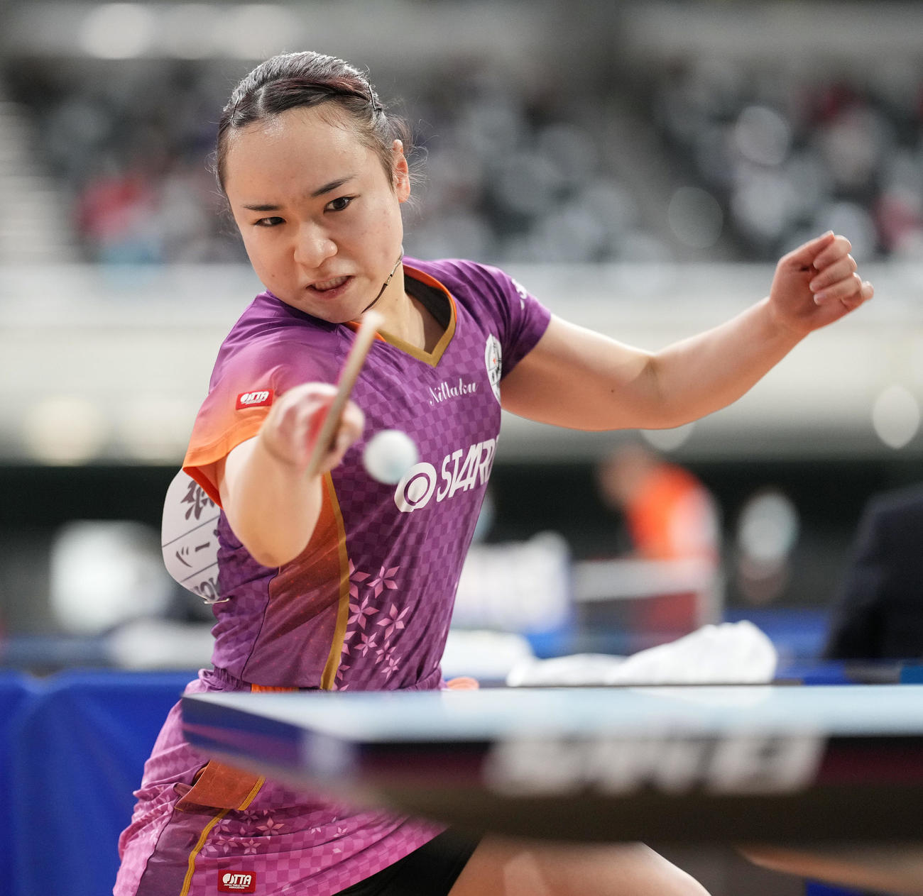 伊藤美誠（2022年1月28日撮影）