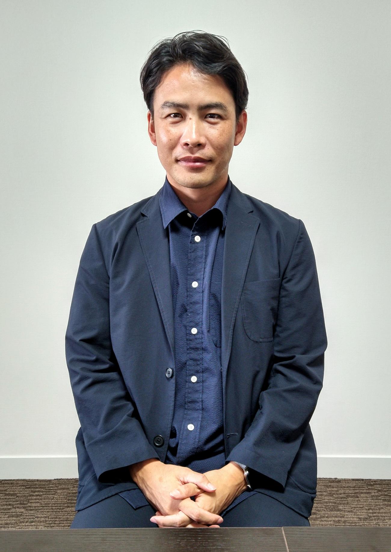 UDN SPORTSで奮闘中の薗田淳氏（撮影・木下淳）
