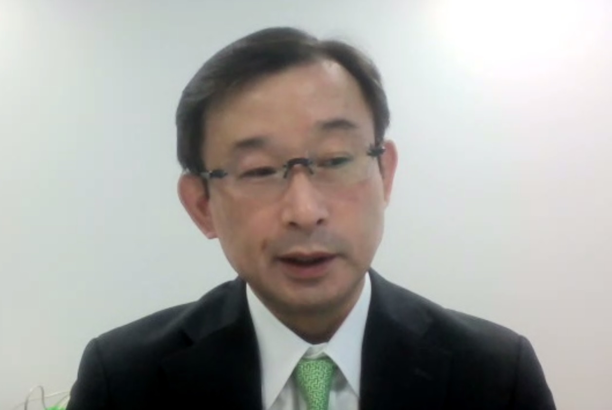 Tリーグの臨時理事会を終え、思いを語る坂井一也理事長