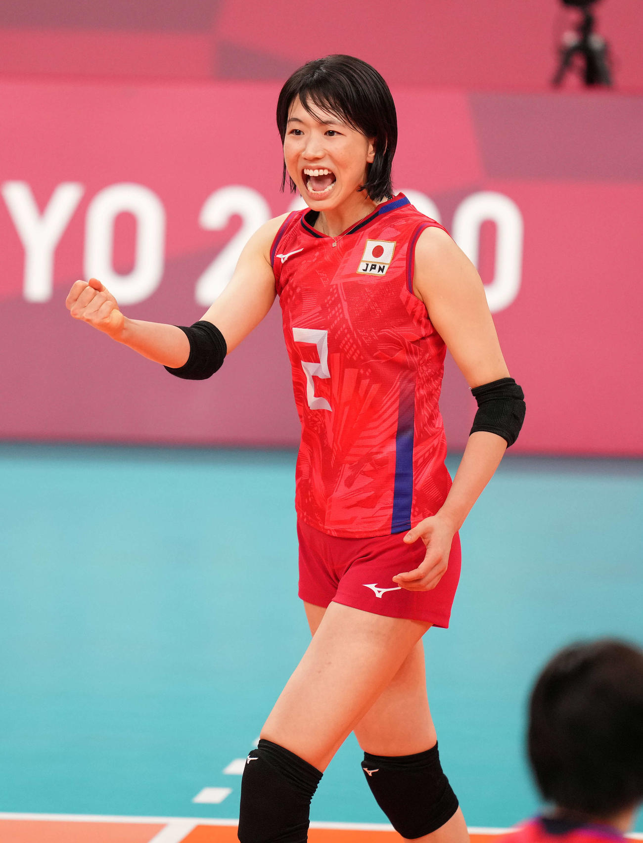 古賀紗理那（2021年8月2日撮影）