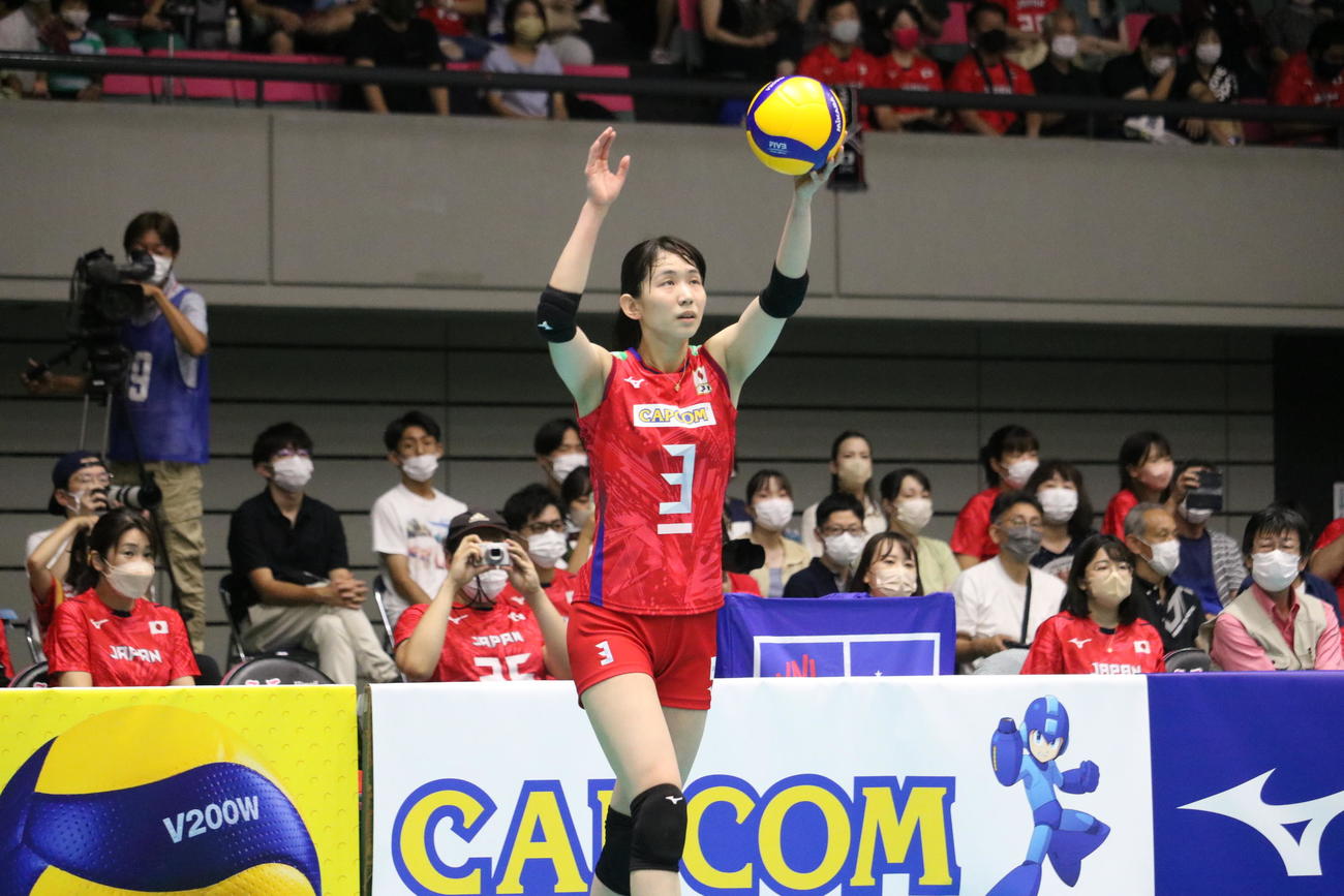 古賀紗理那（22年8月21日撮影）