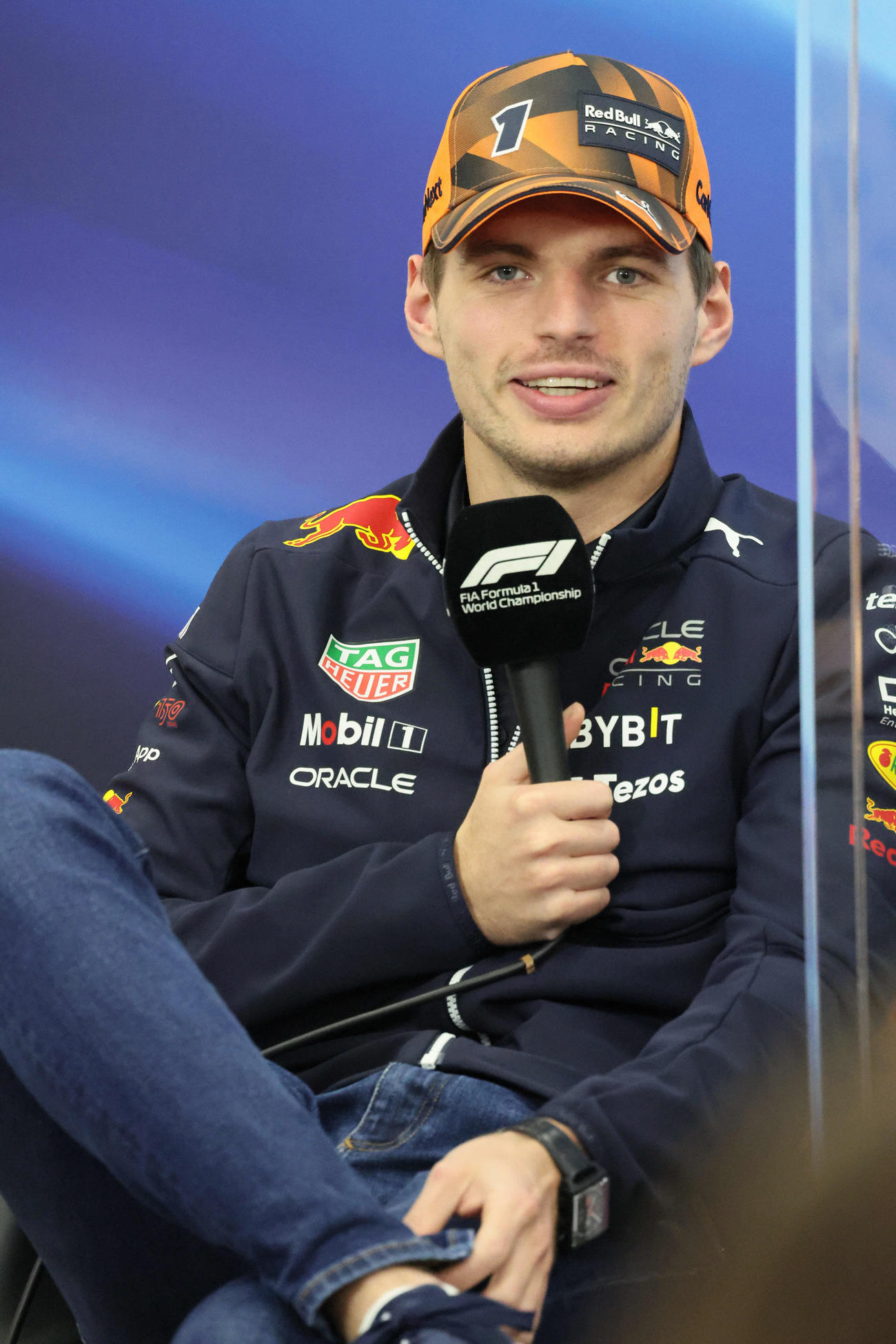 チャンピオンに王手をかけるマックス・フェルスタッペン（撮影・宮崎幸一）