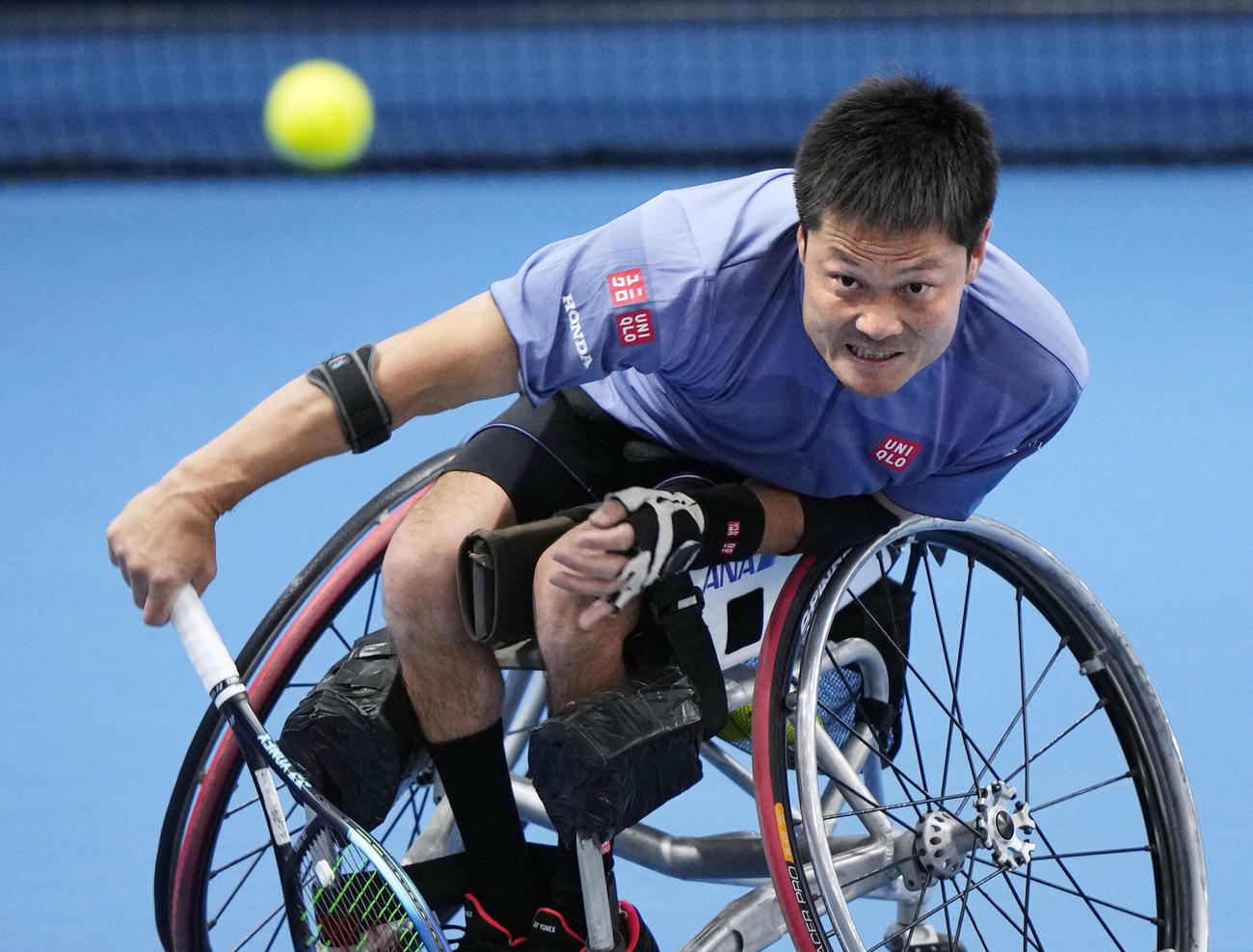 【テニス】国枝慎吾「負けるかもしれないと思ってやってる」決勝で若き天才16歳小田凱人と対戦 - テニス写真ニュース : 日刊スポーツ