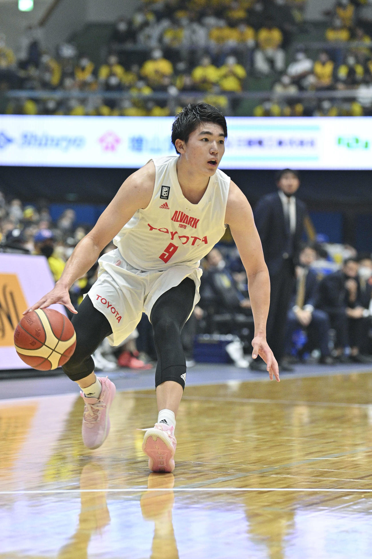 宇都宮対A東京チーム最多の18得点をあげたA東京・安藤＝2022年10月23日ブレックスアリーナ宇都宮（C）BLEAGUE