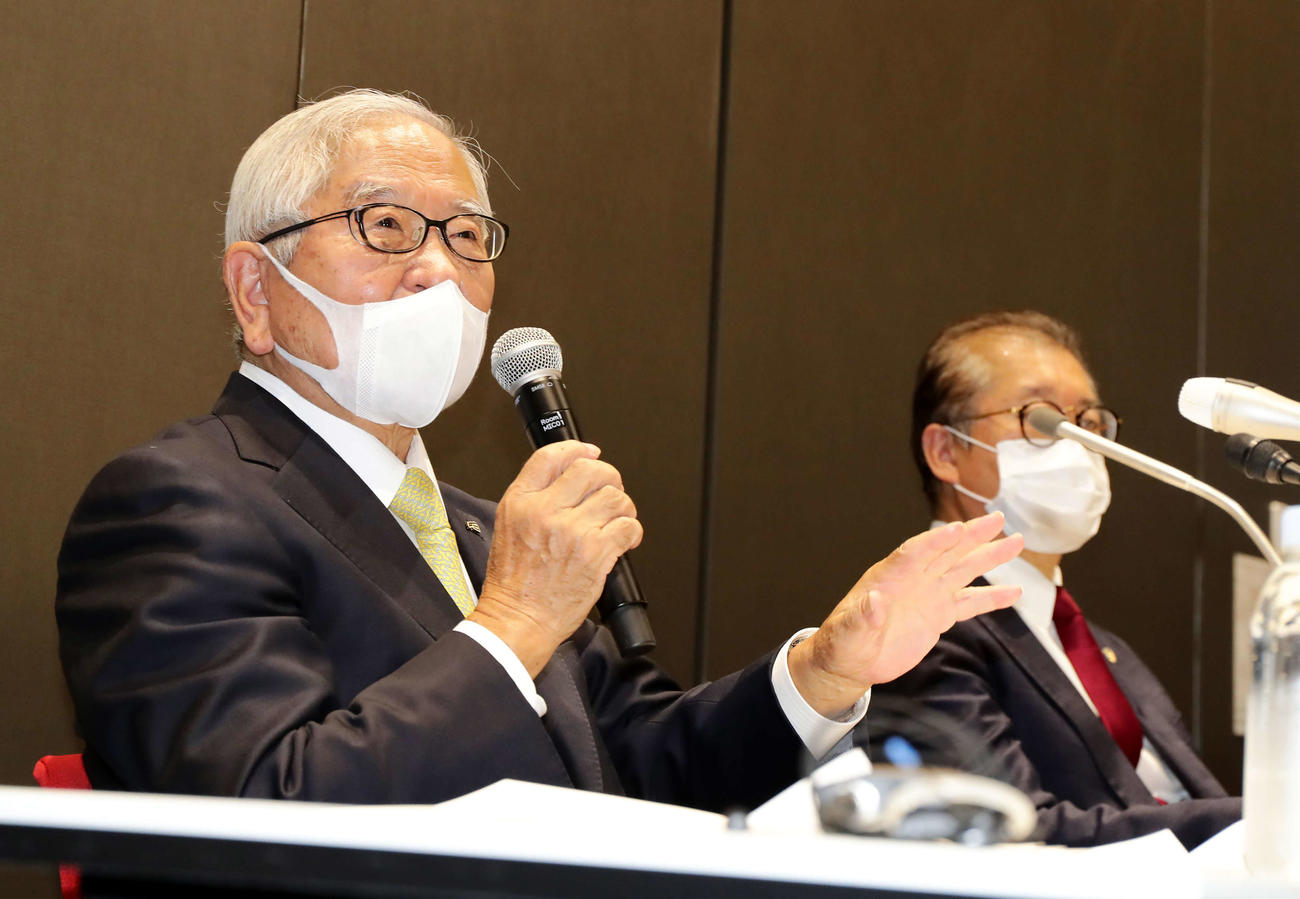 関根義雄会長（2022年10月21日撮影）