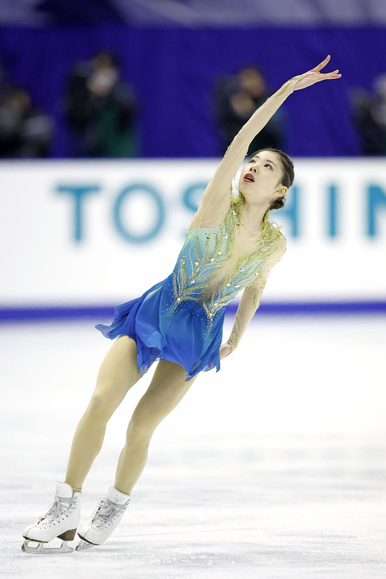 女子で3位の住吉りをんのフリー