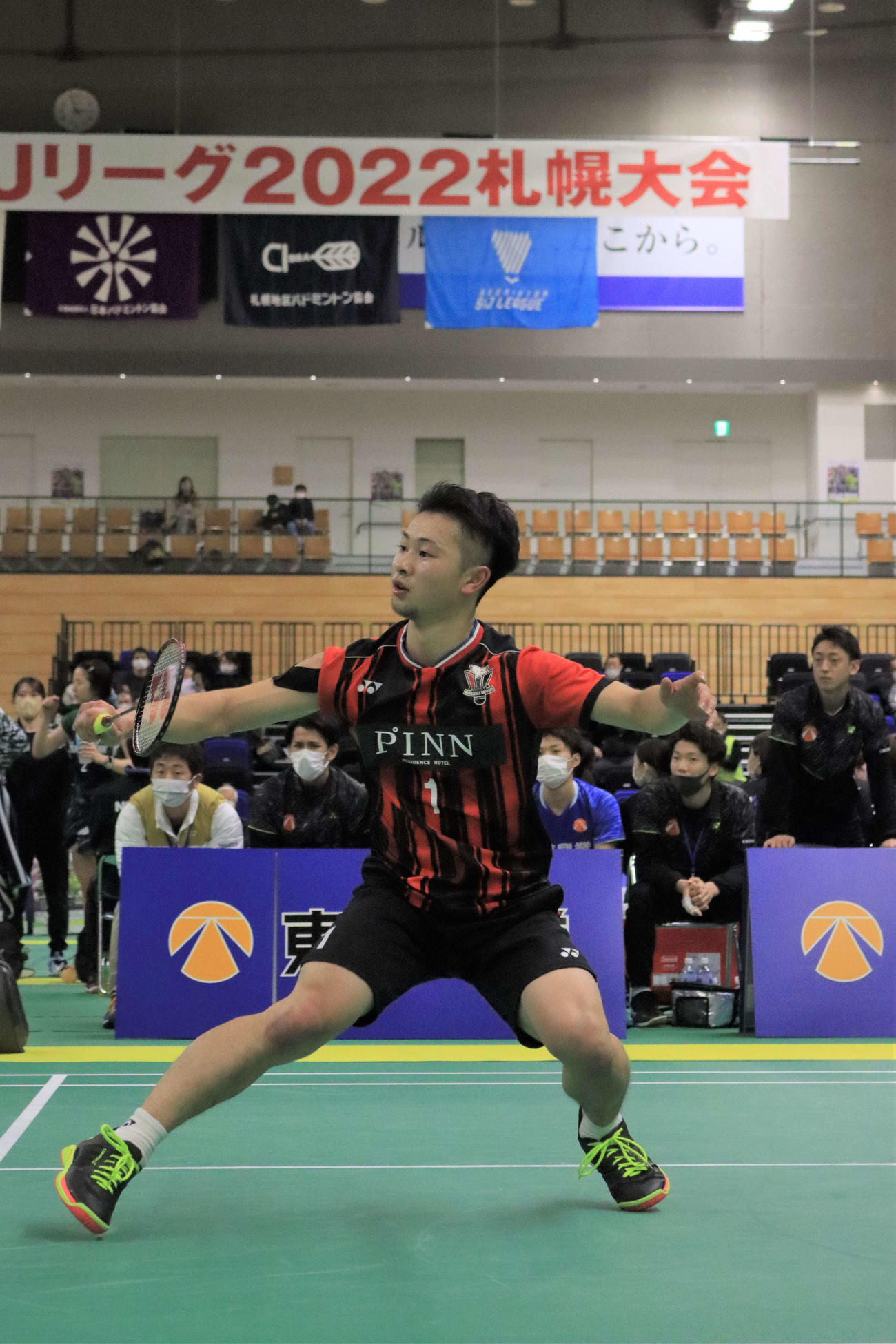 コンサドーレ対東海興業　S／Jリーグ初出場を果たしたコンサドーレ斎藤（撮影・保坂果那）