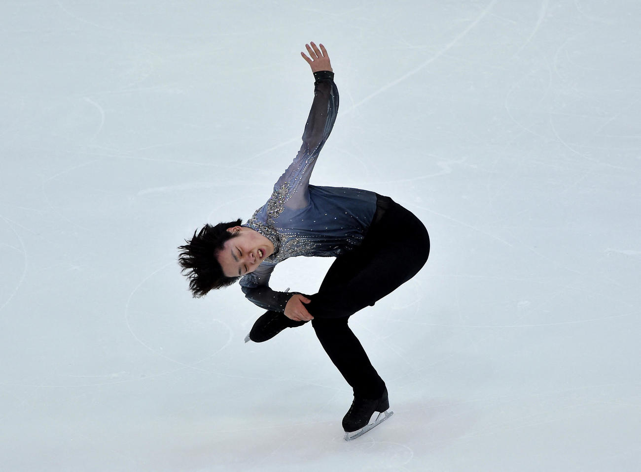 演技する宇野昌磨（ロイター）