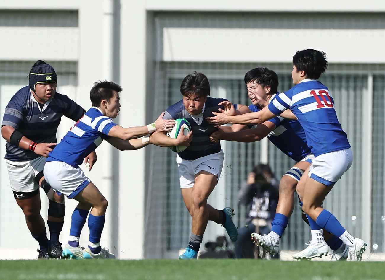 【ラグビー】同志社大8強 1年生長島が連続トライで勢い 次戦は昨年大敗の帝京大戦リベンジへ - ラグビー写真ニュース : 日刊スポーツ