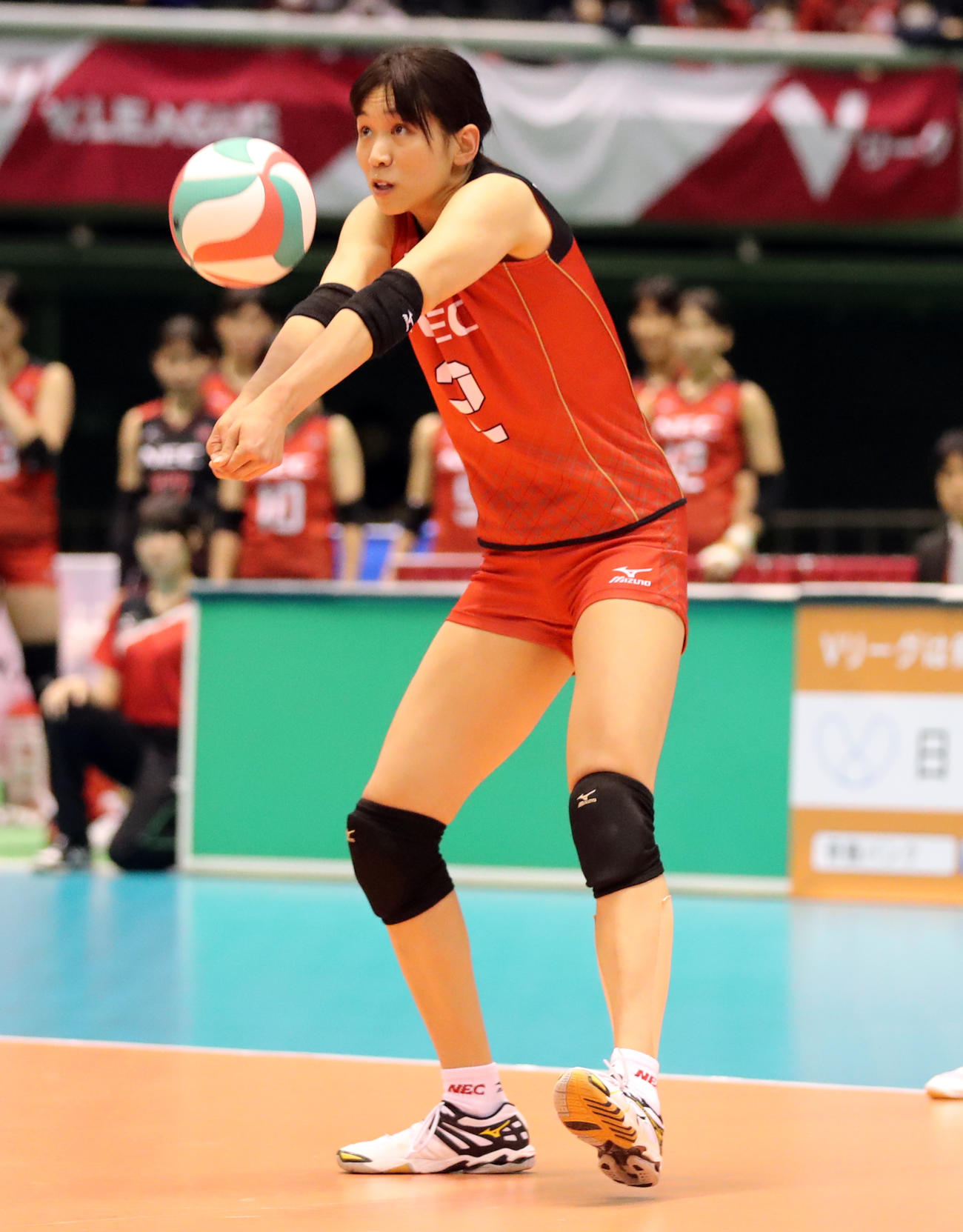NECの古賀紗理那（16年10月撮影）