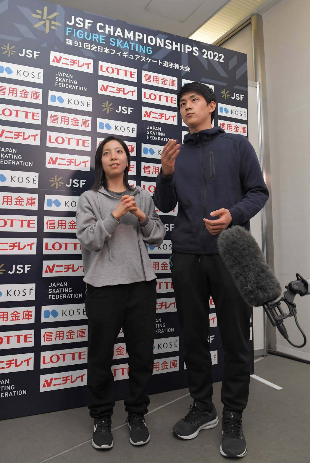 ロストバゲージの為に欠場となった三浦（左）木原ペア