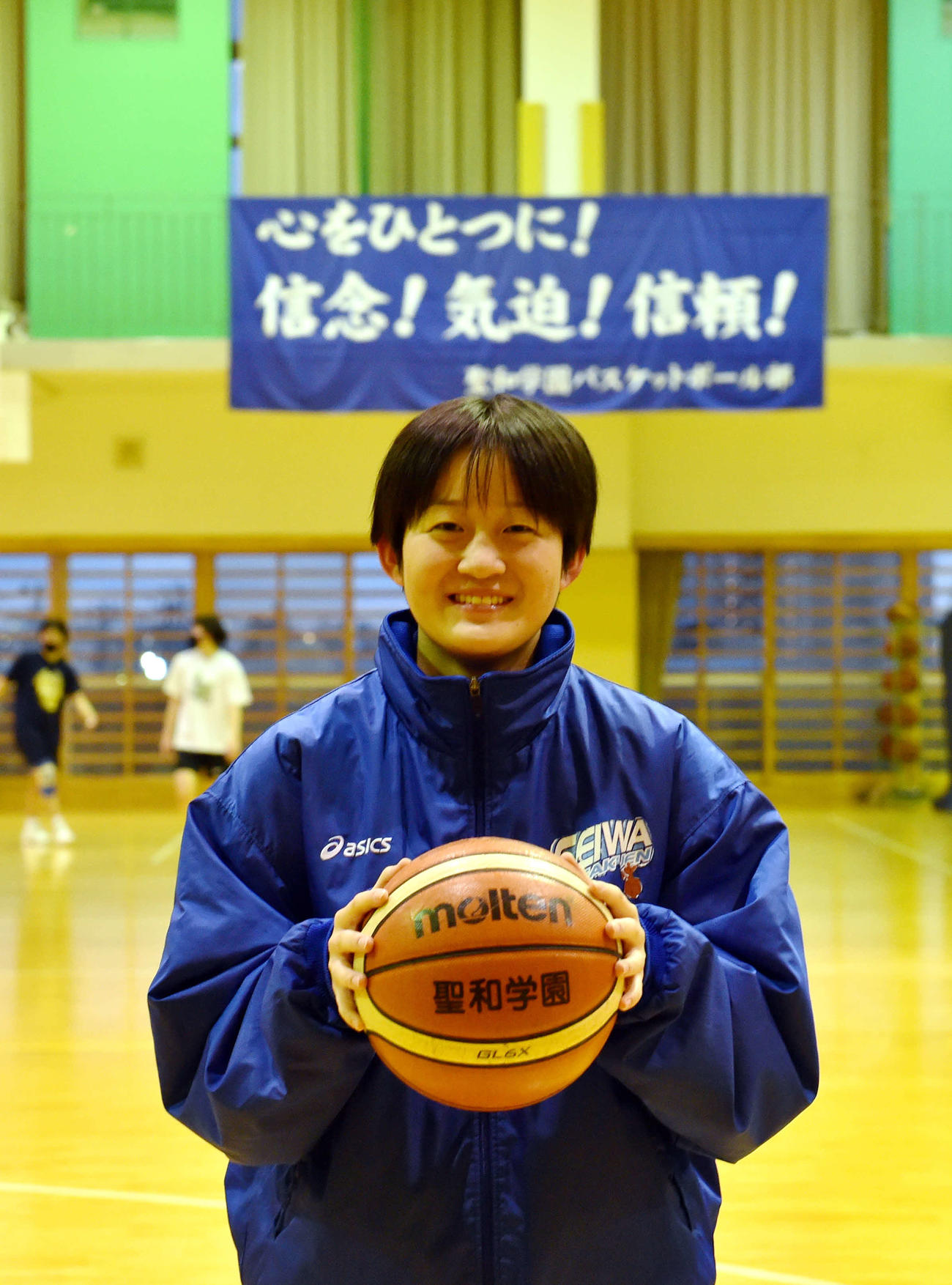 高校最後の大会に臨む聖和学園・民谷