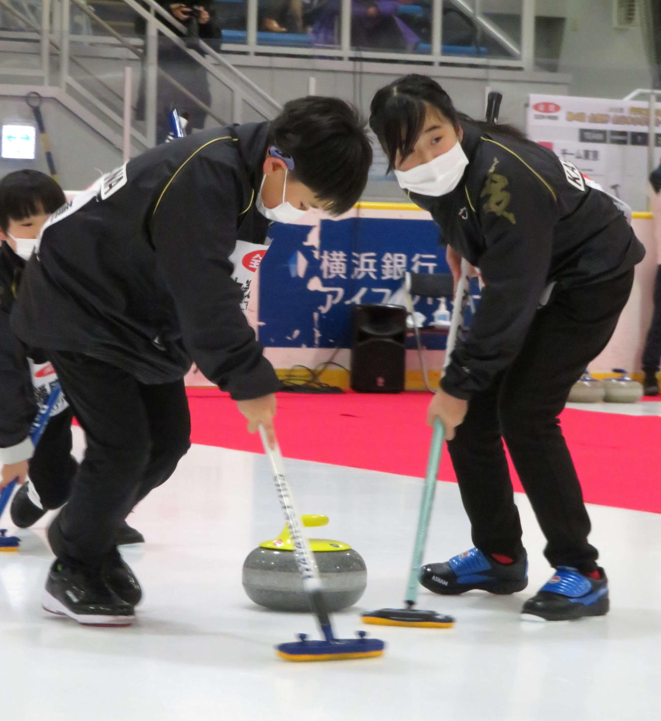 初優勝を果たした軽井沢ジュニアのプレー