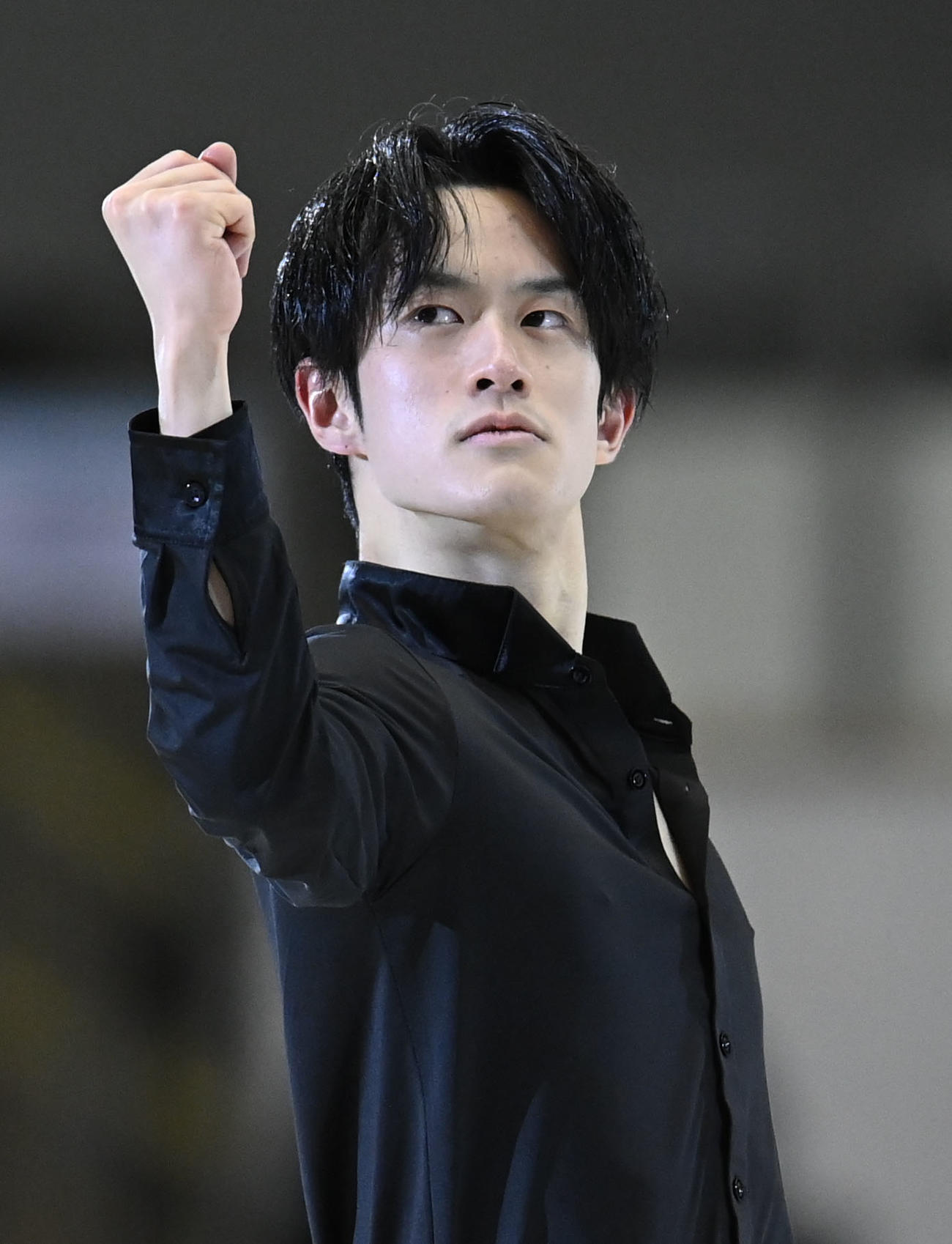 華麗な演技を披露する山本草太（撮影・森本幸一）