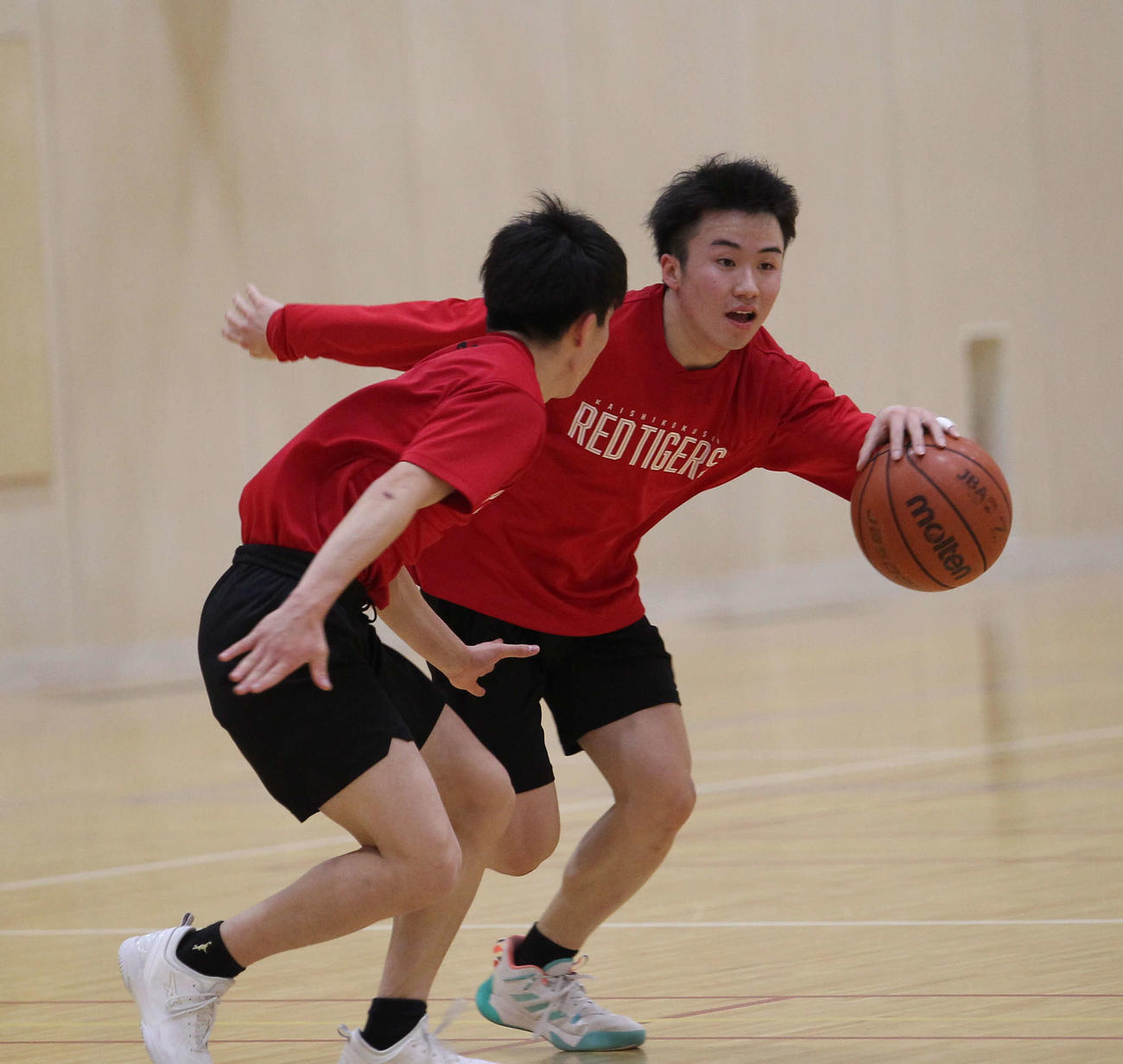 新主将に決まったPG沢田