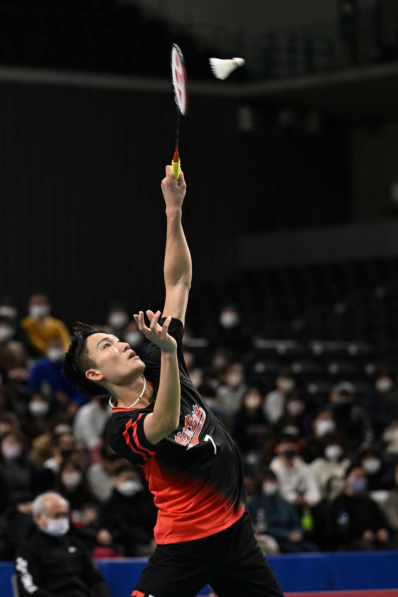桃田賢斗（2022年12月30日撮影）