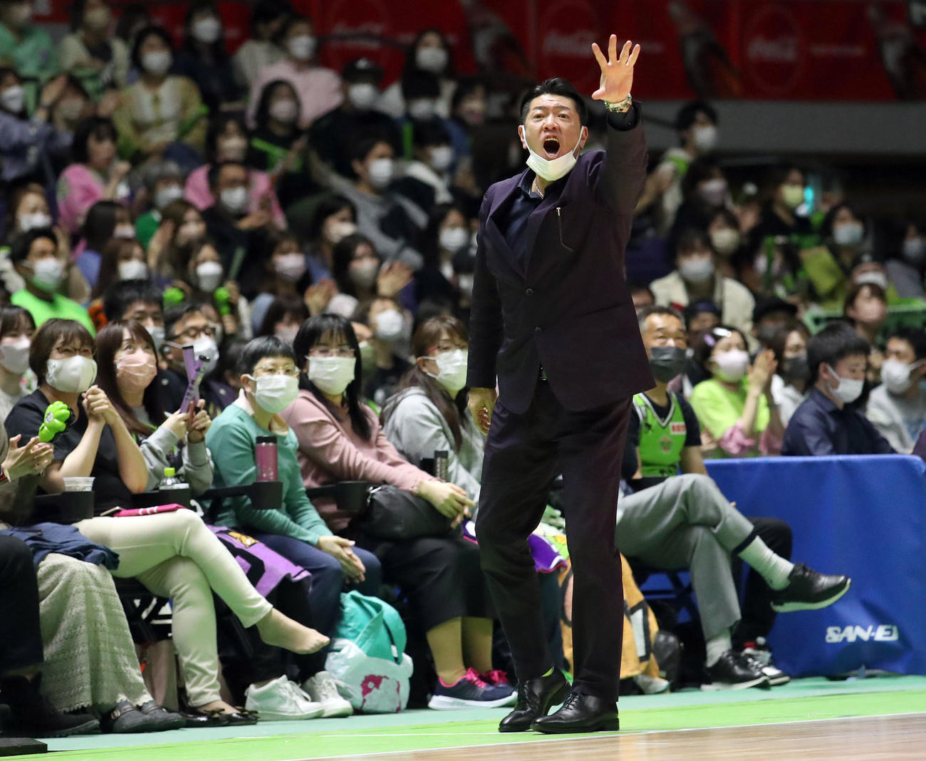 レバンガ北海道佐古賢一監督（2022年5月撮影）