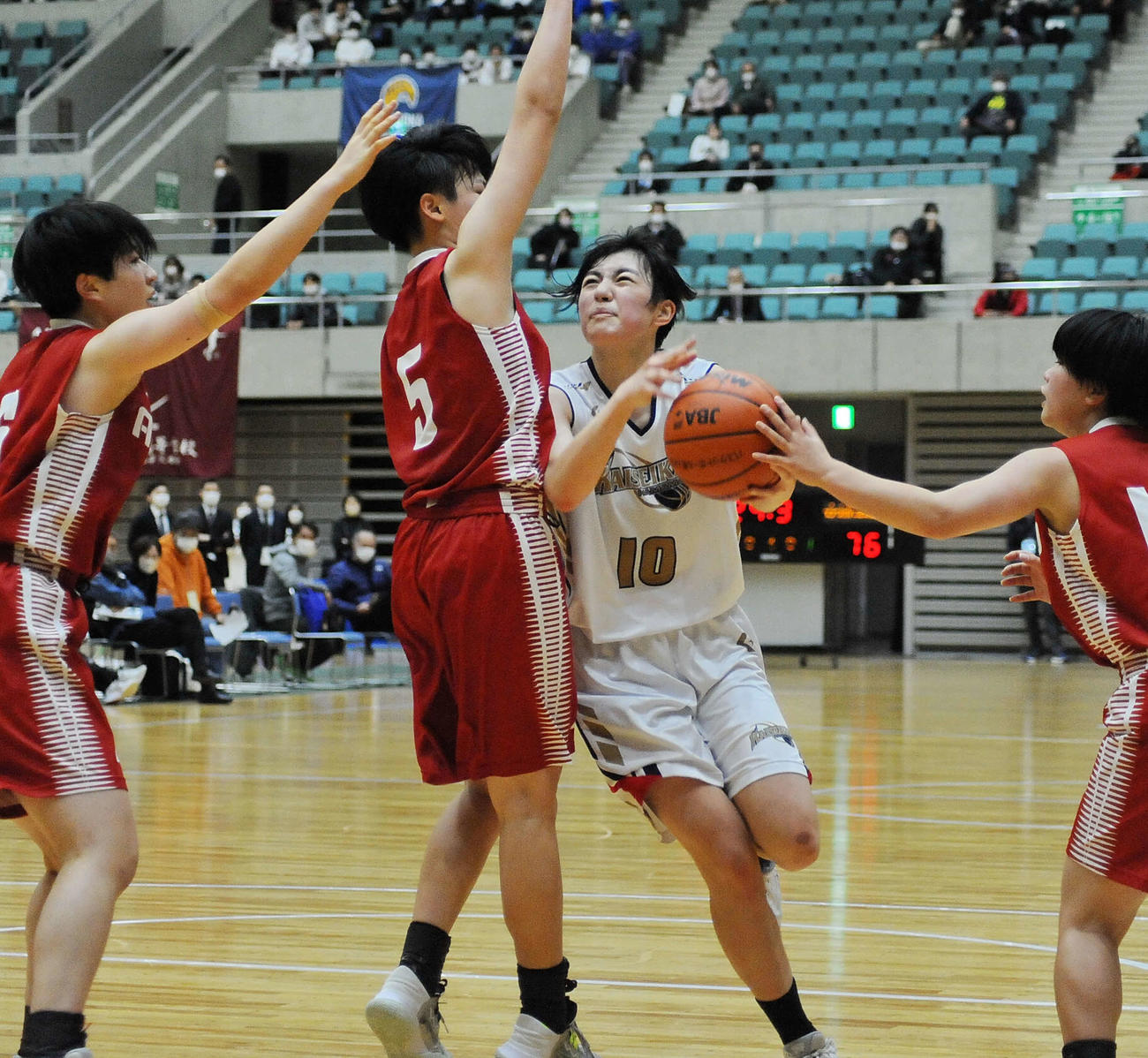 敵陣リングを狙う女子・浜松開誠館の後藤