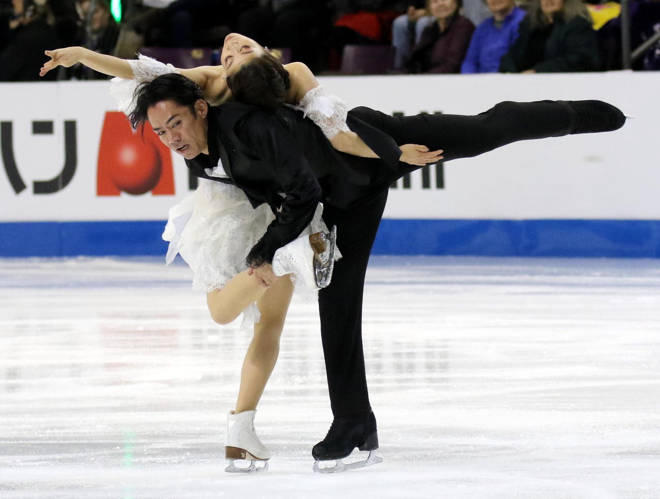 フィギュアスケート4大陸選手権　フリーダンス（FD）序盤の演技には納得していた「かなだい」村元哉中、高橋大輔組（撮影・木下淳）