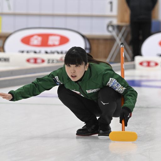 吉田知・清水組と対戦する松村千秋（C）JCA IDE