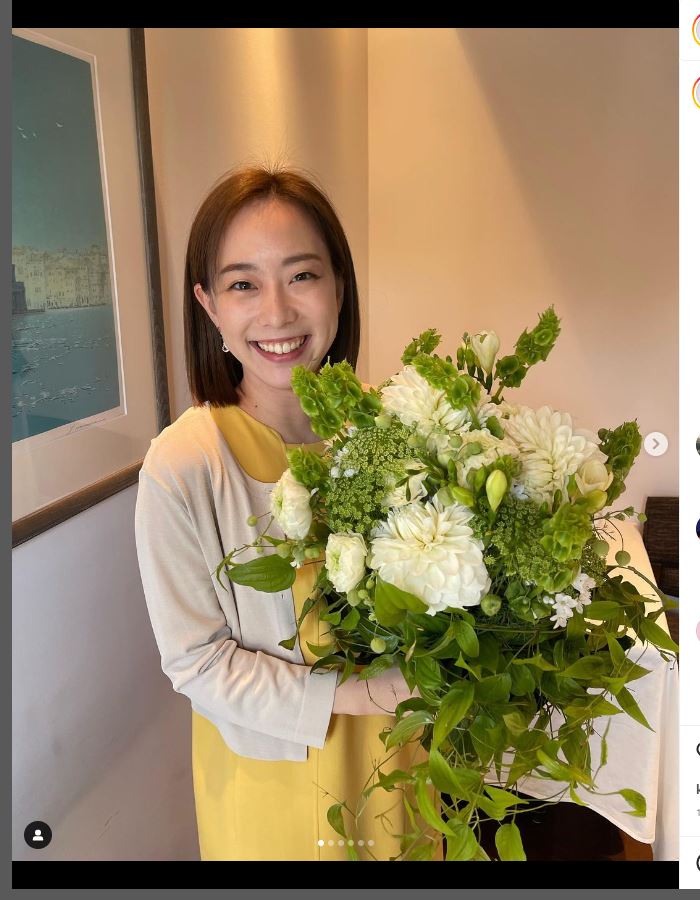 石川佳純が30歳に（インスタグラムより）